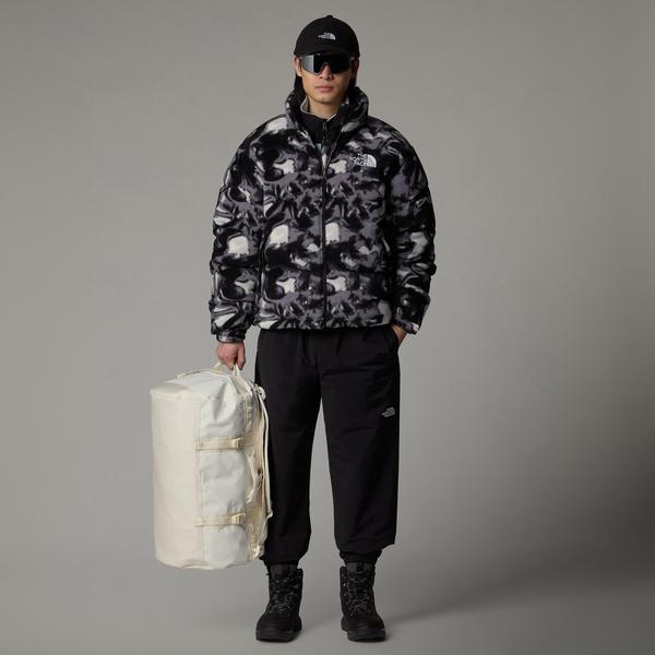 The North Face Polar Nuptse Erkek Desenli Siyah Mont