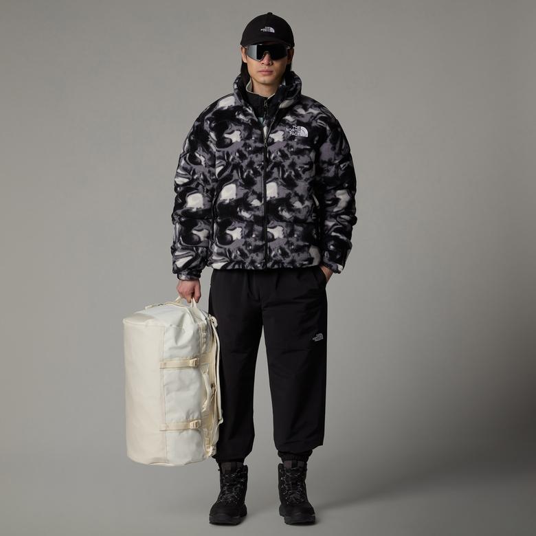 The North Face Polar Nuptse Erkek Desenli Siyah Mont