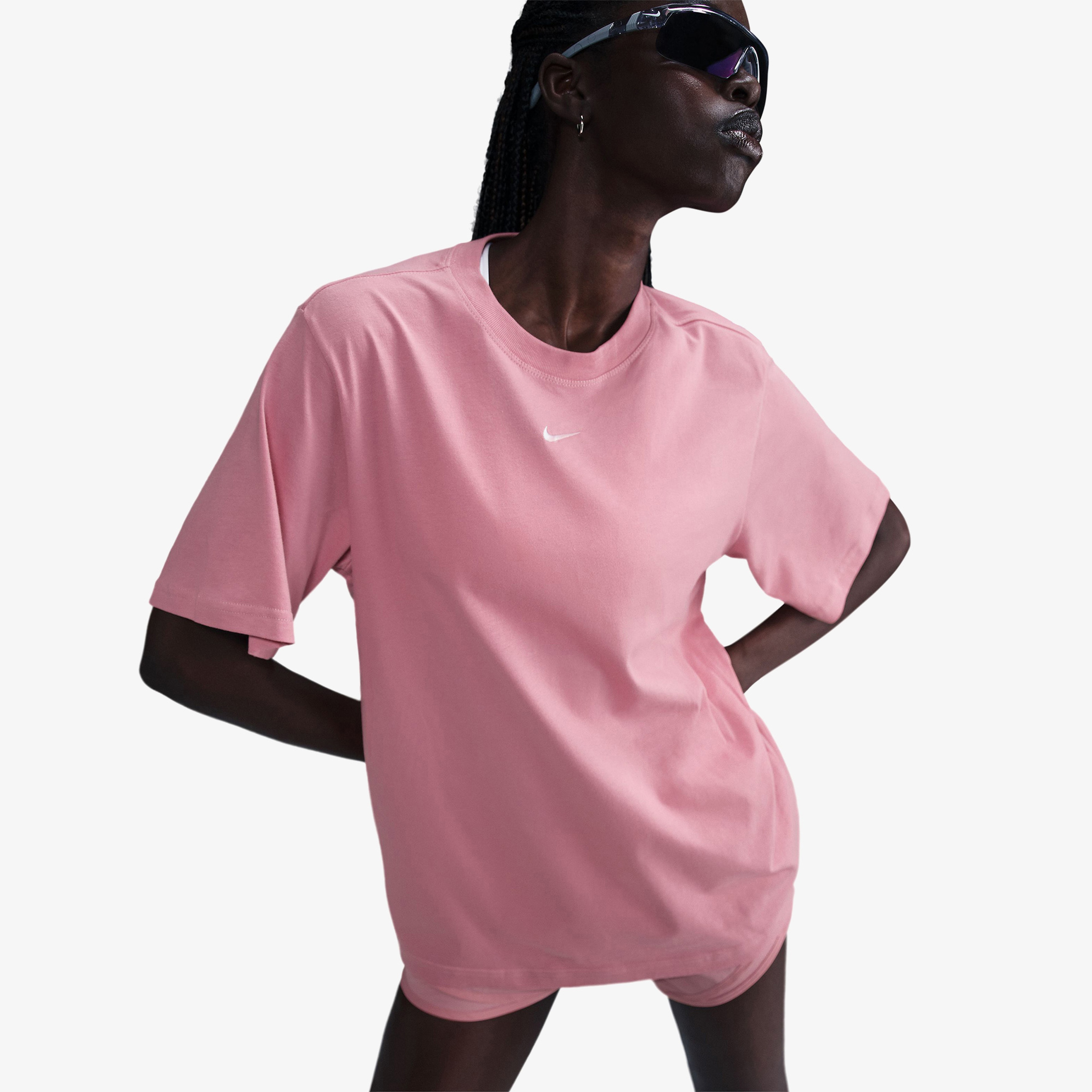 Nike Sportswear Essentials Kadın Pembe T-Shirt