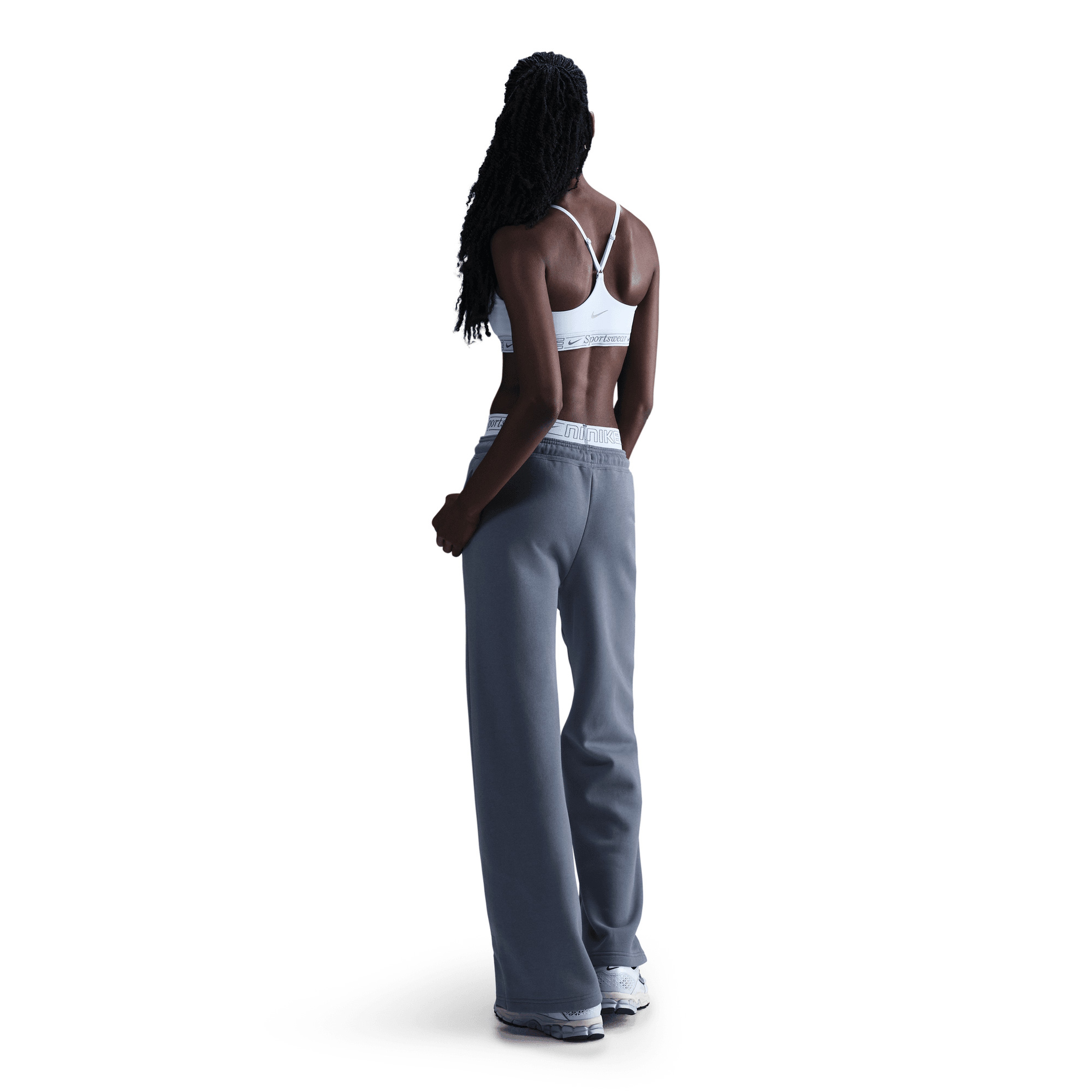 Nike Sportswear Phoenix Fleece Kadın Mavi Eşofman Altı