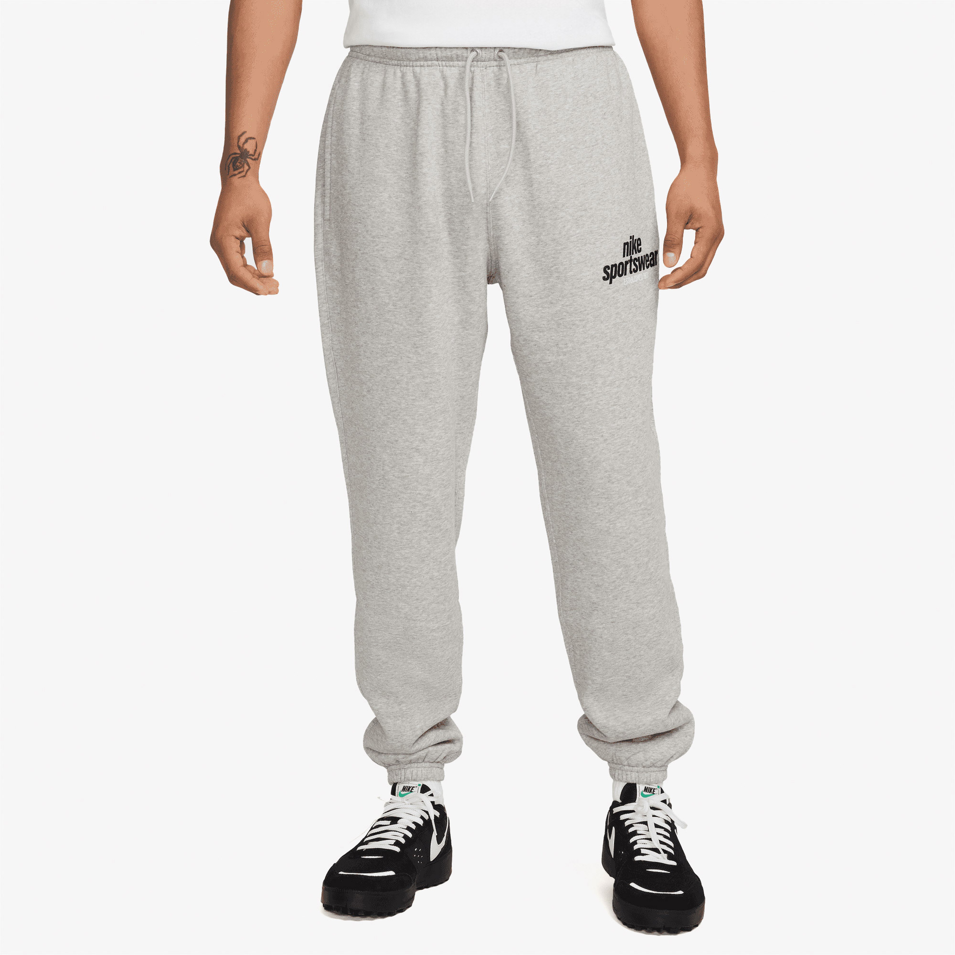 Nike Club Erkek Gri Eşofman Altı