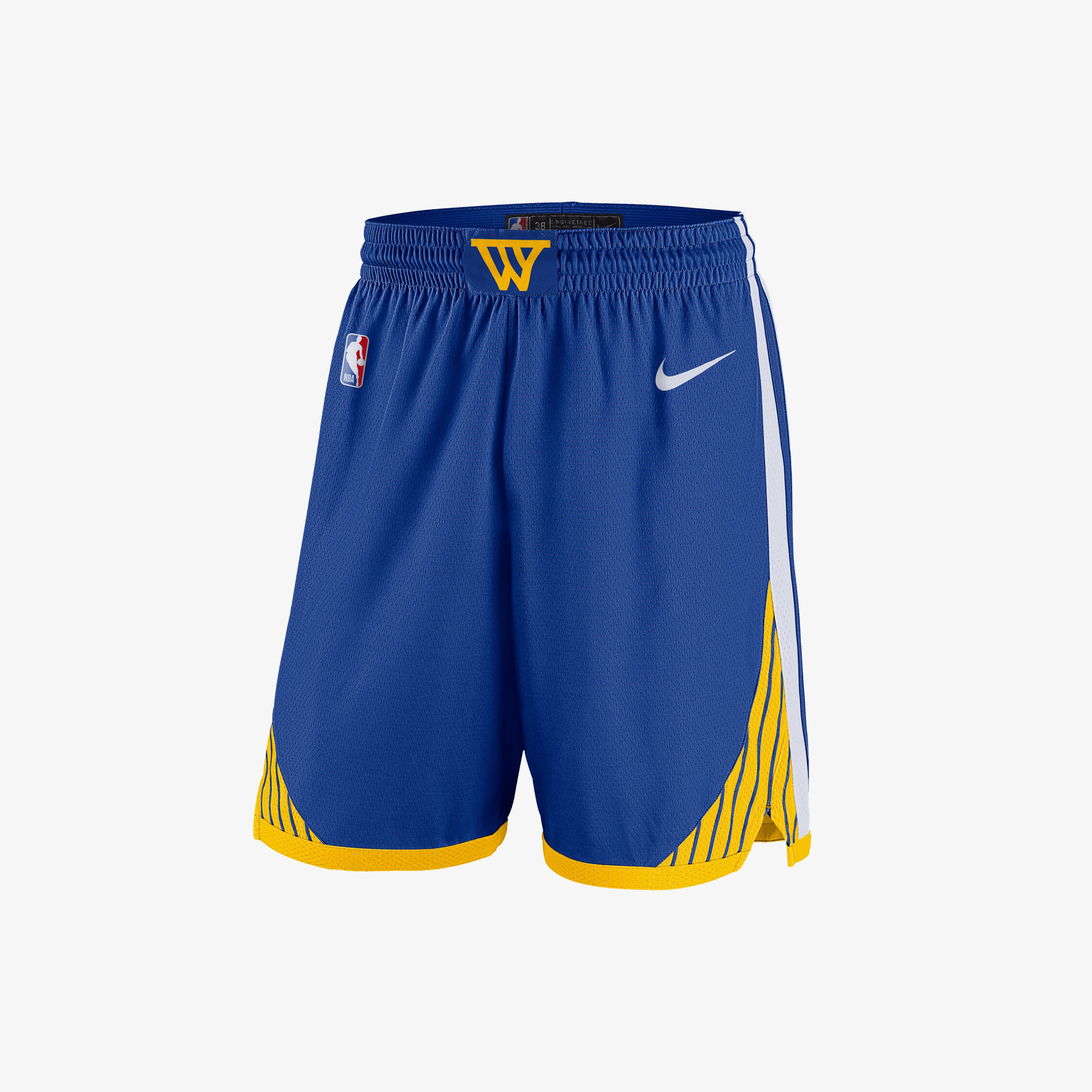 Nike Golden State Warriors Swingman Icon 2024/25 Erkek Mavi Basketbol Şortu
