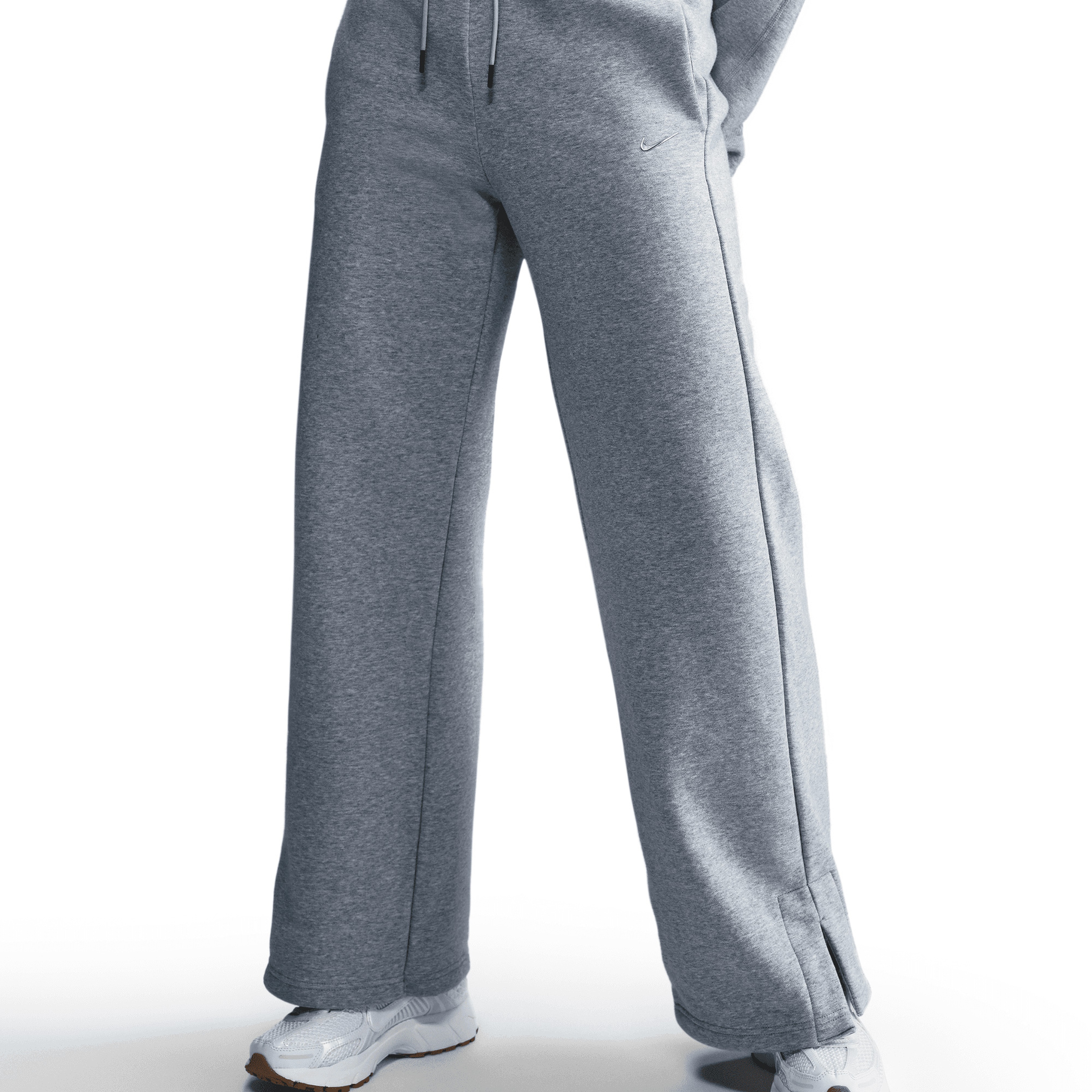 Nike Sportswear Phoenix Fleece Kadın Gri Eşofman Altı