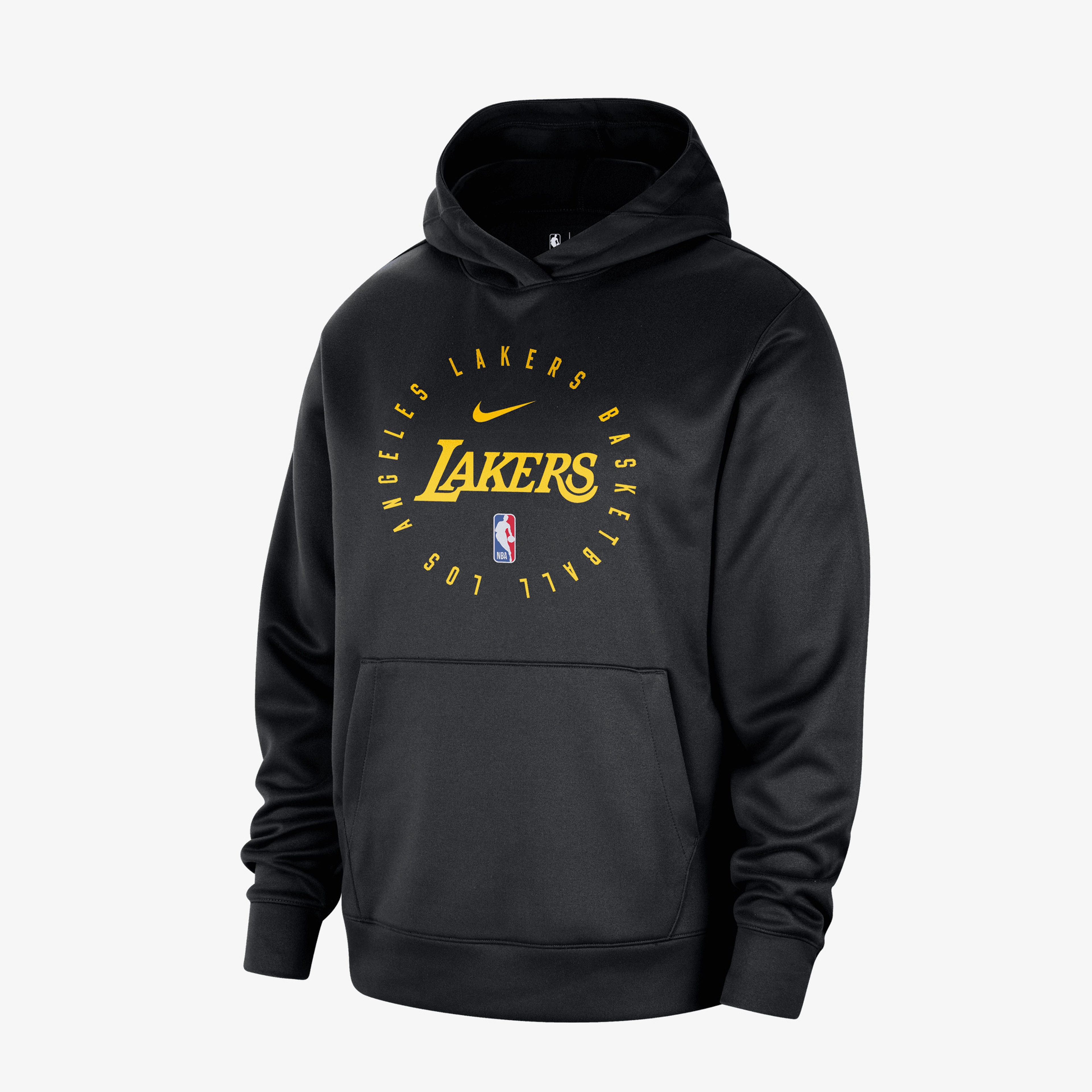 Nike Los Angeles Lakers Spotlight Erkek Siyah Hoodie
