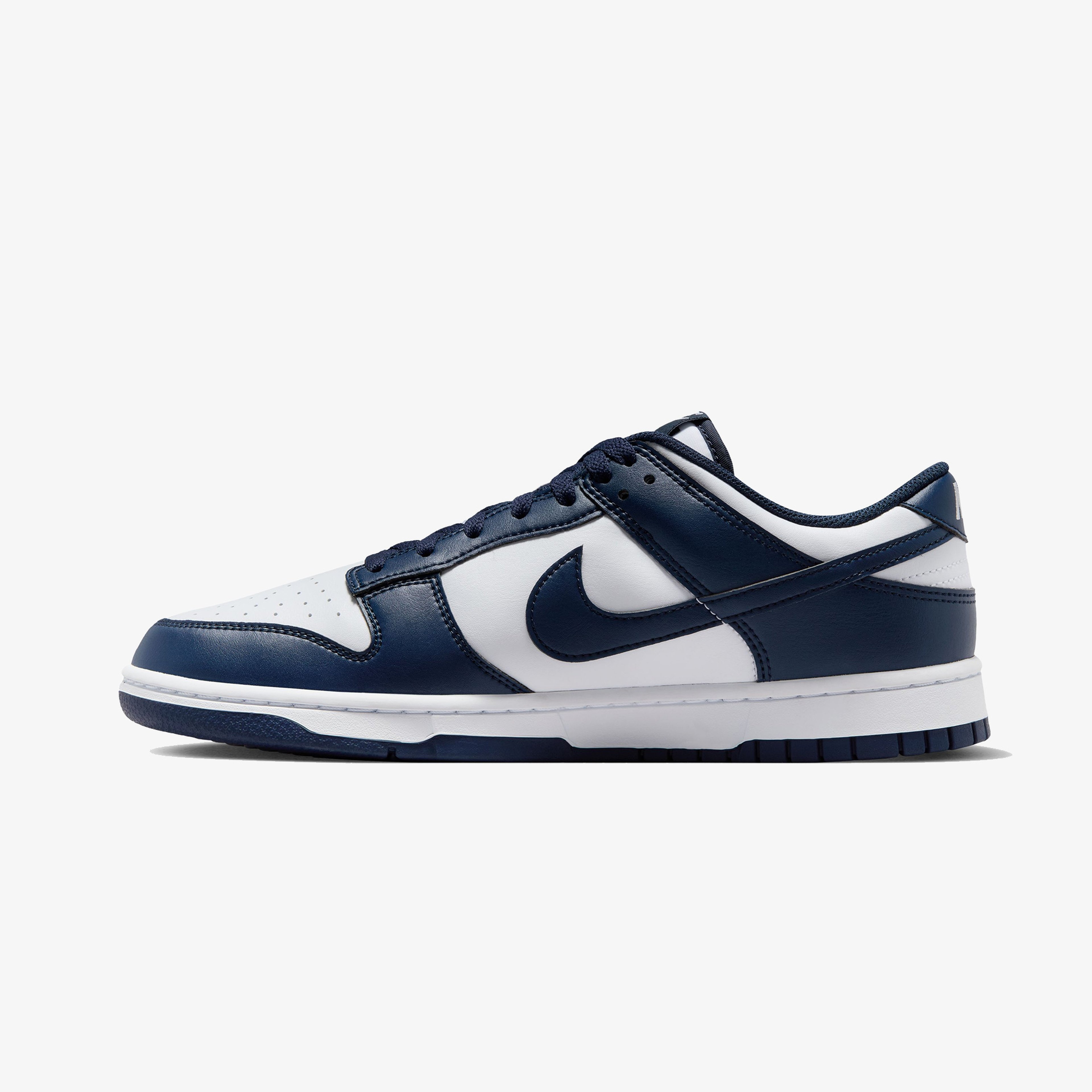 Nike Dunk Low Retro Erkek Beyaz/Lacivert Sneaker