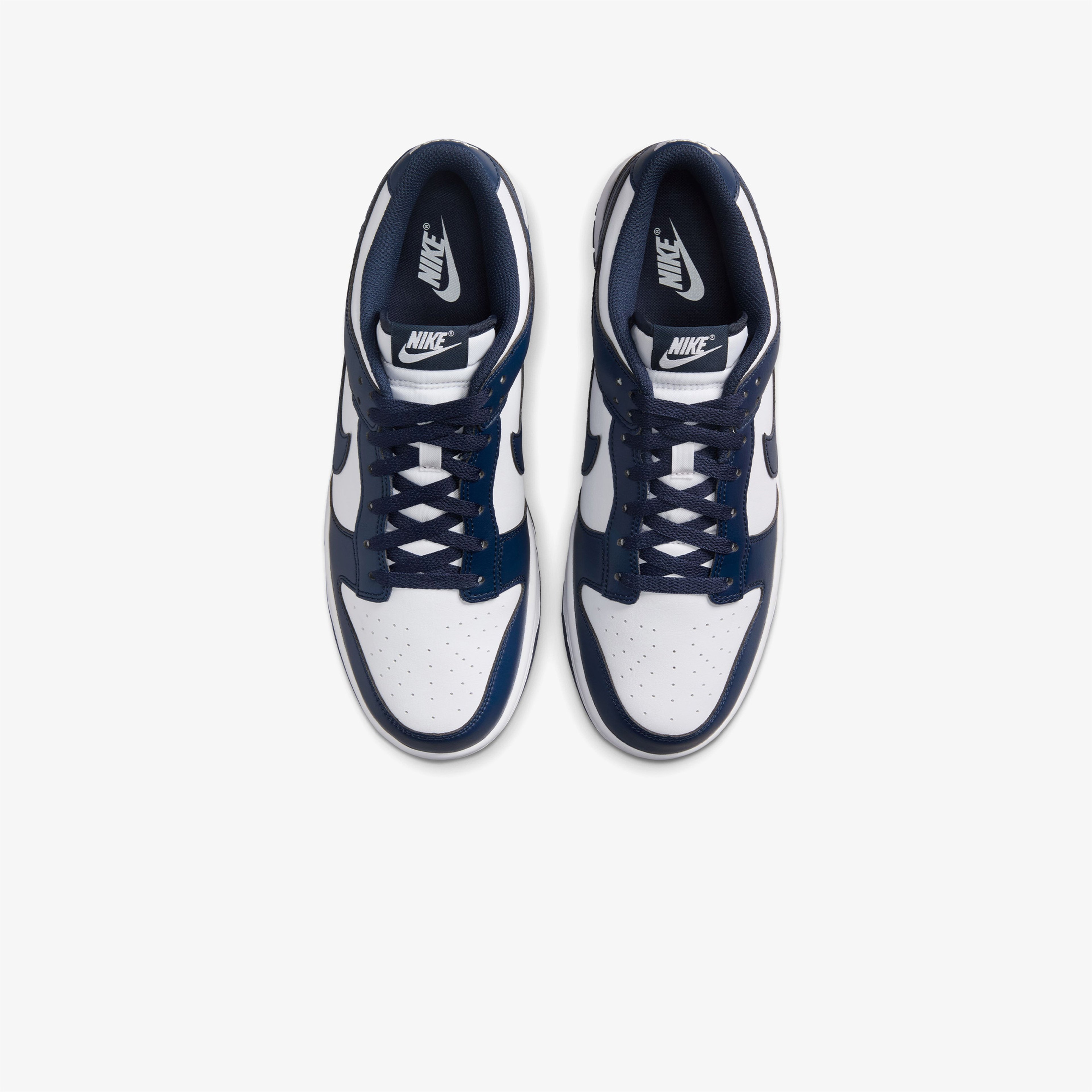 Nike Dunk Low Retro Erkek Beyaz/Lacivert Sneaker