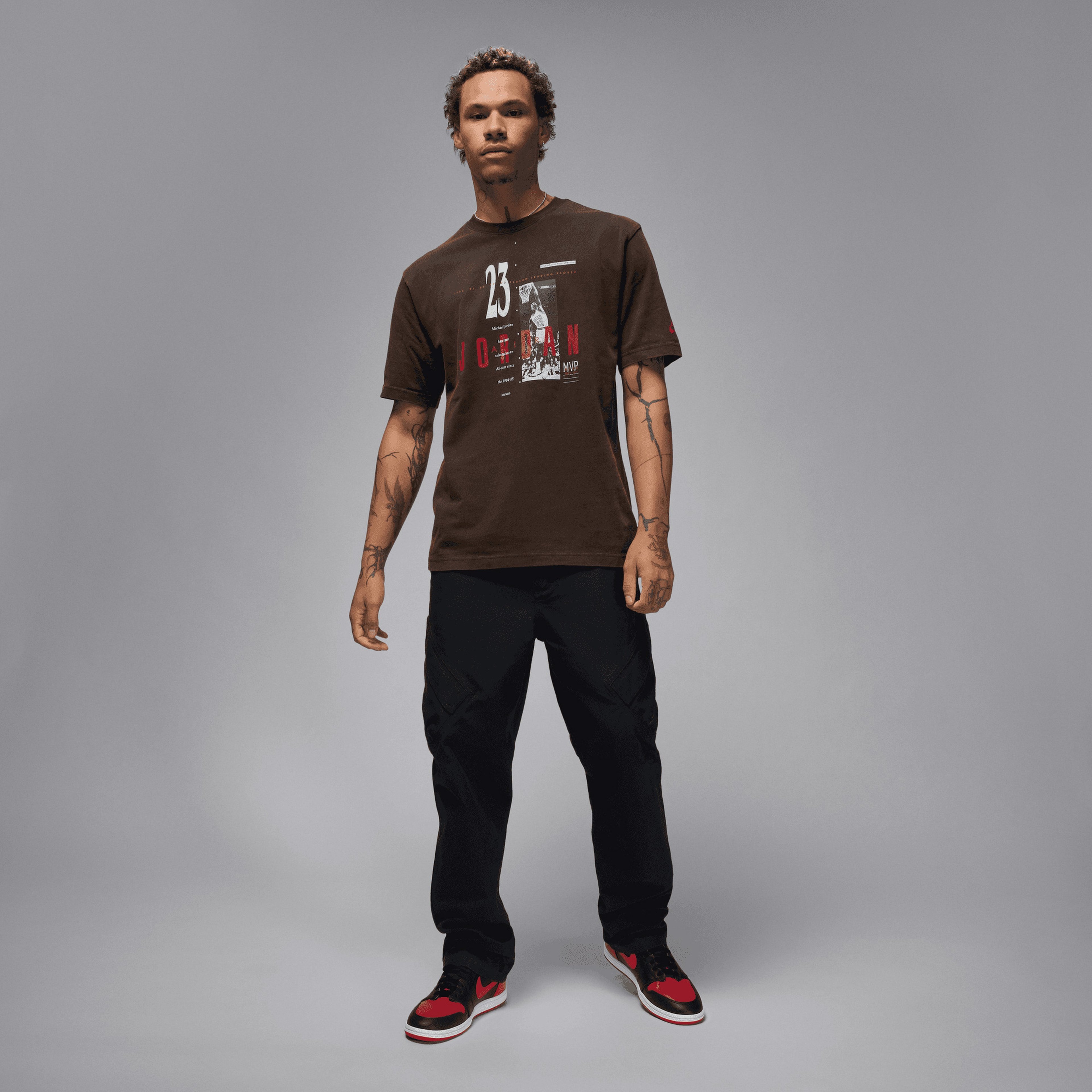 Jordan Reissue Erkek Siyah T-Shirt