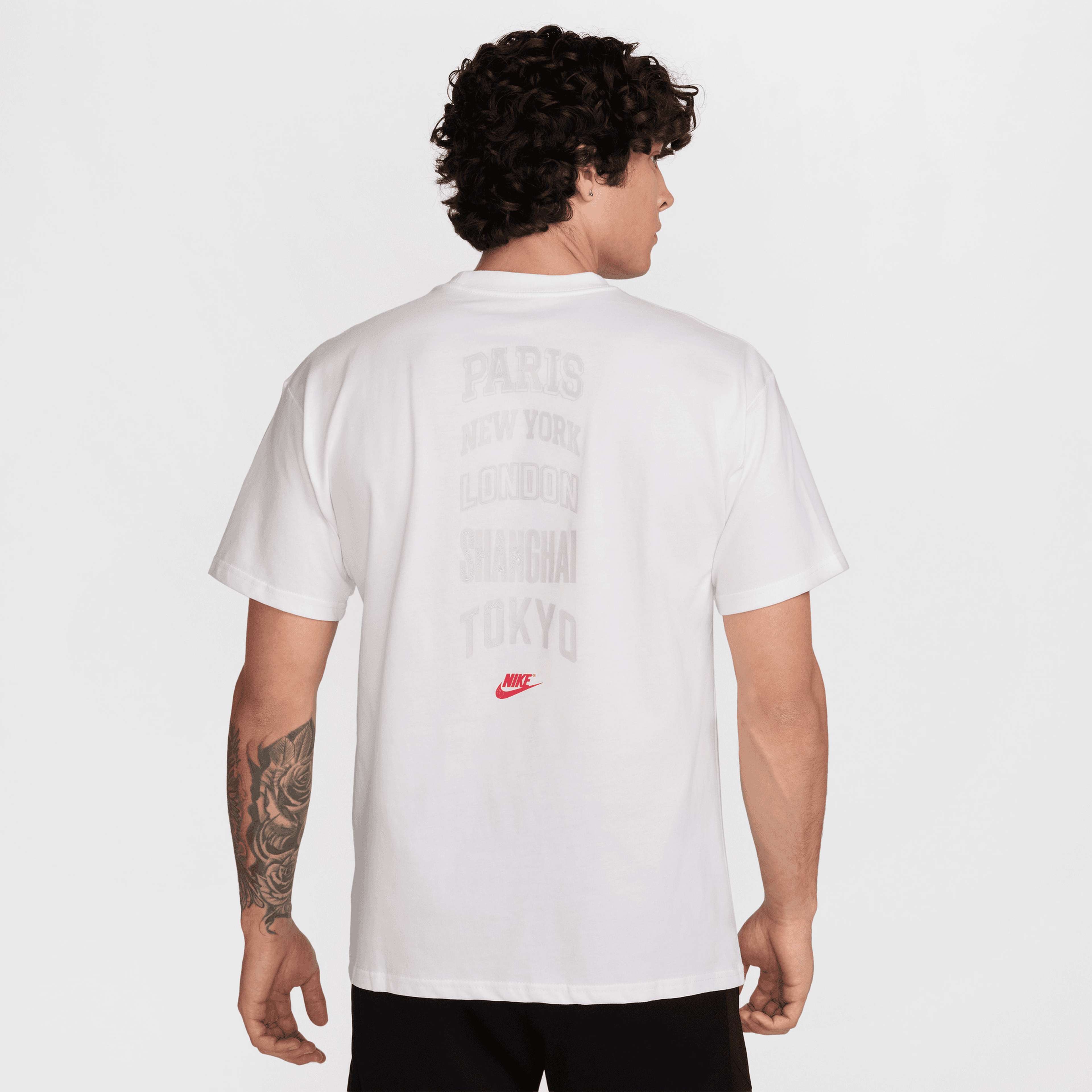 Nike Sportswear Max 90 Air Graphics 2 Erkek Beyaz T-Shirt