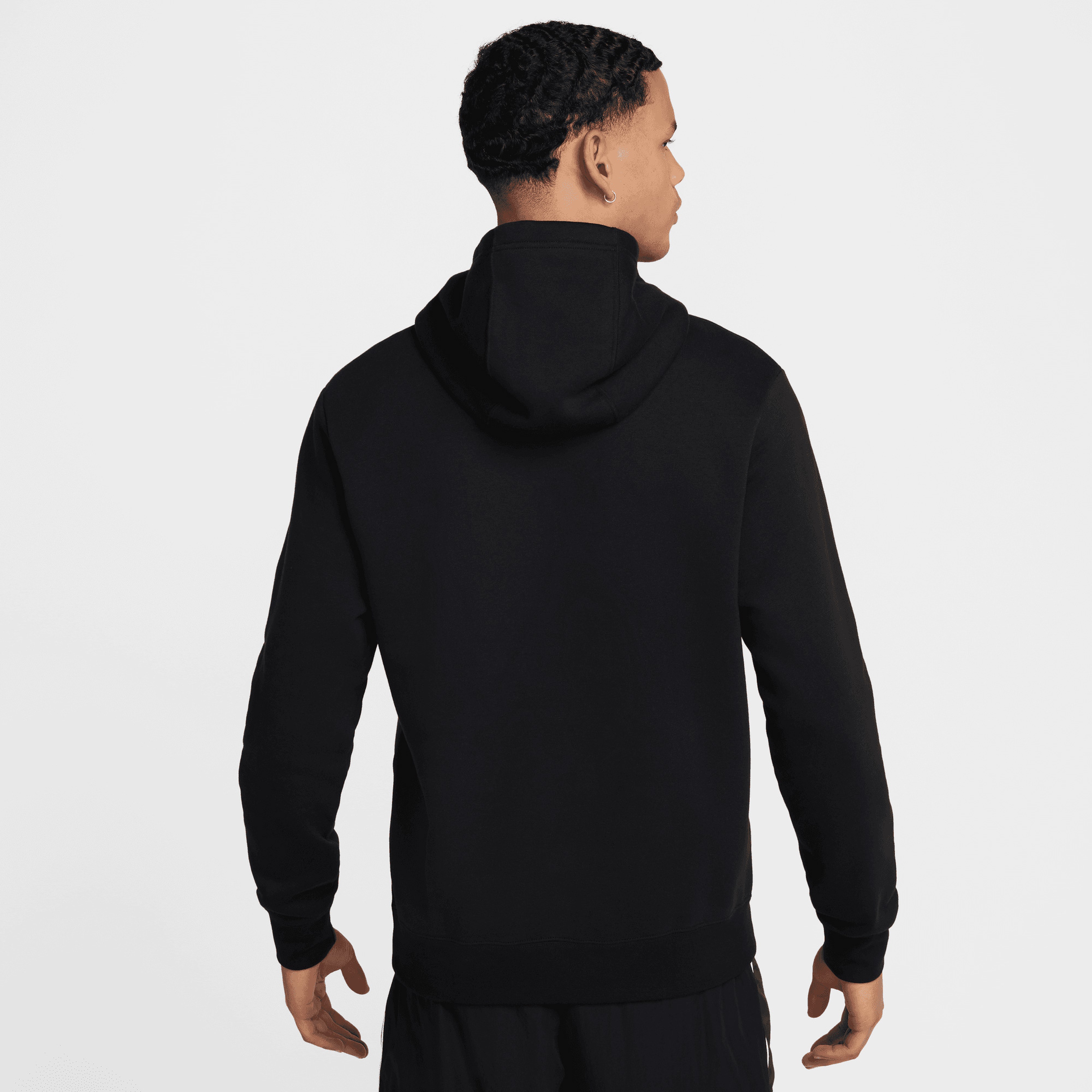 Nike Air Pullover Erkek Siyah Hoodie