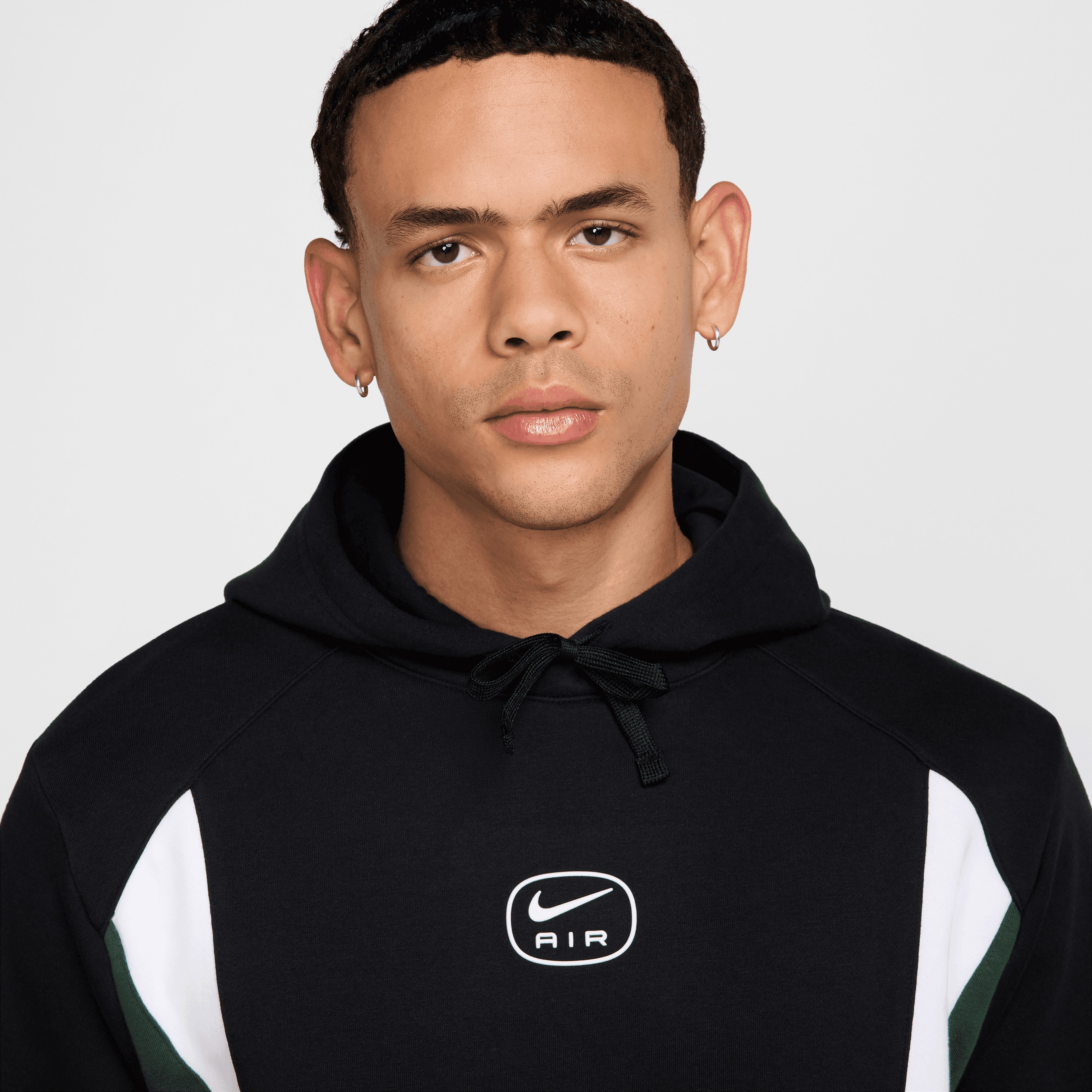 Nike Air Pullover Erkek Siyah Hoodie