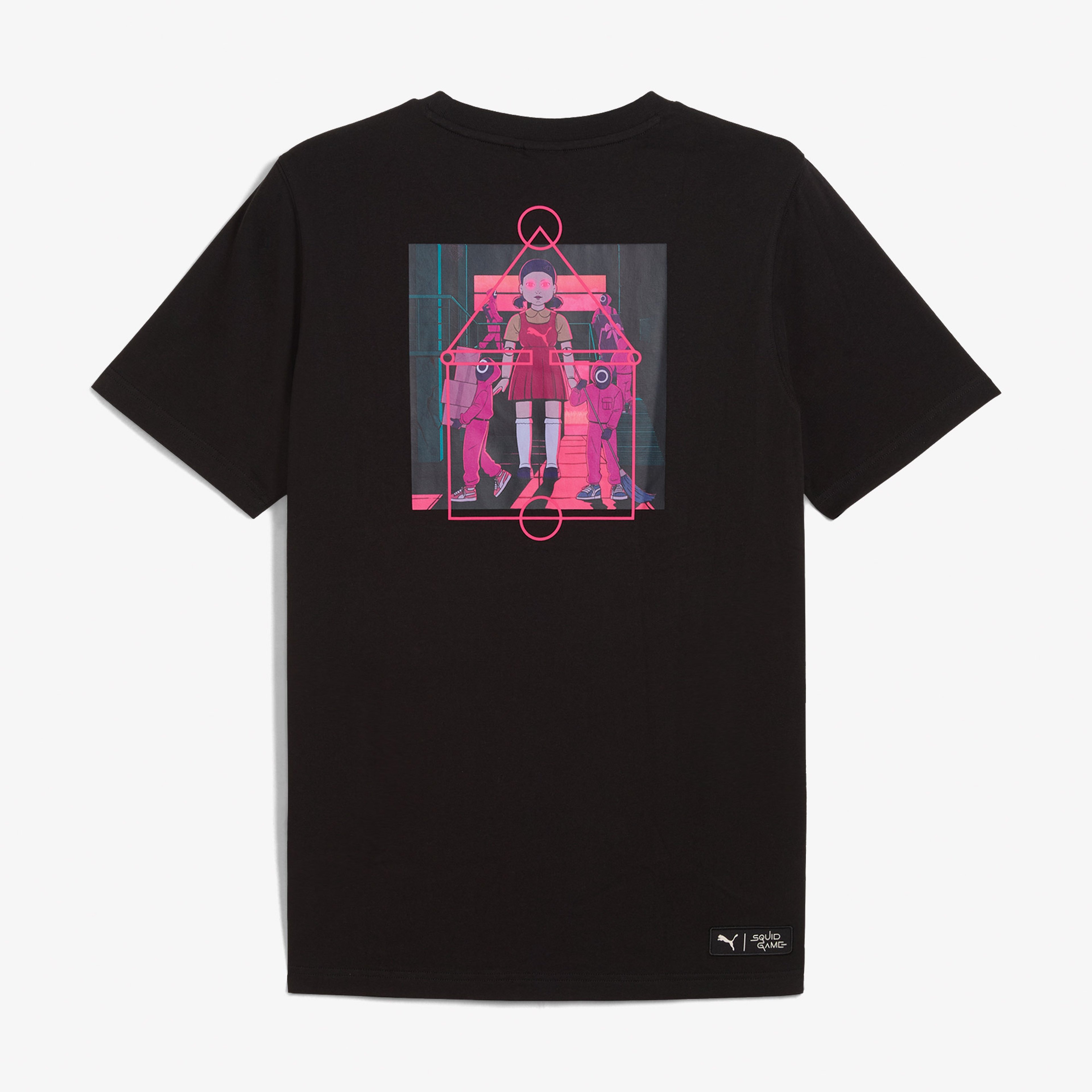 Puma X Squid Game Erkek Siyah T-Shirt