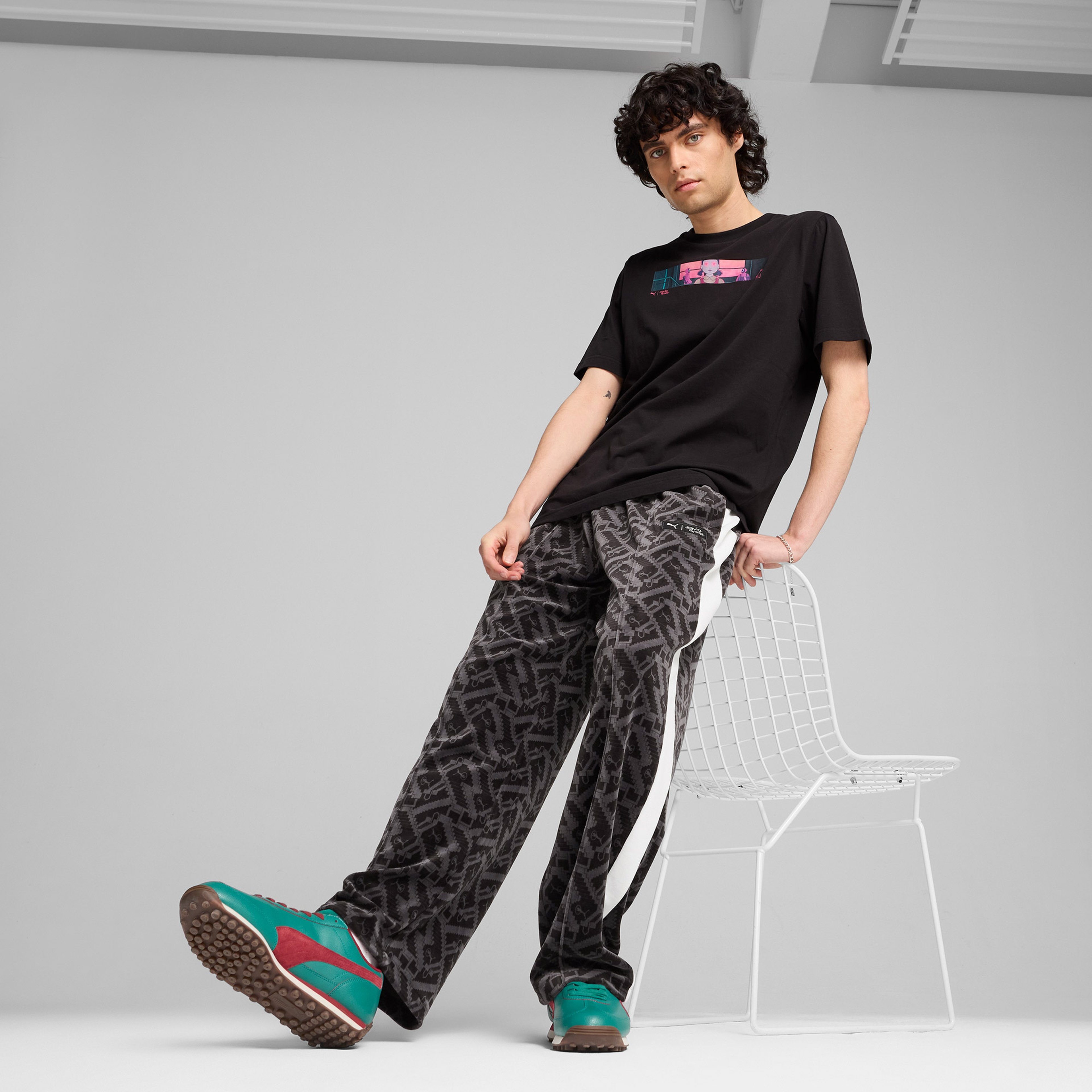 Puma X Squid Game Erkek Siyah T-Shirt