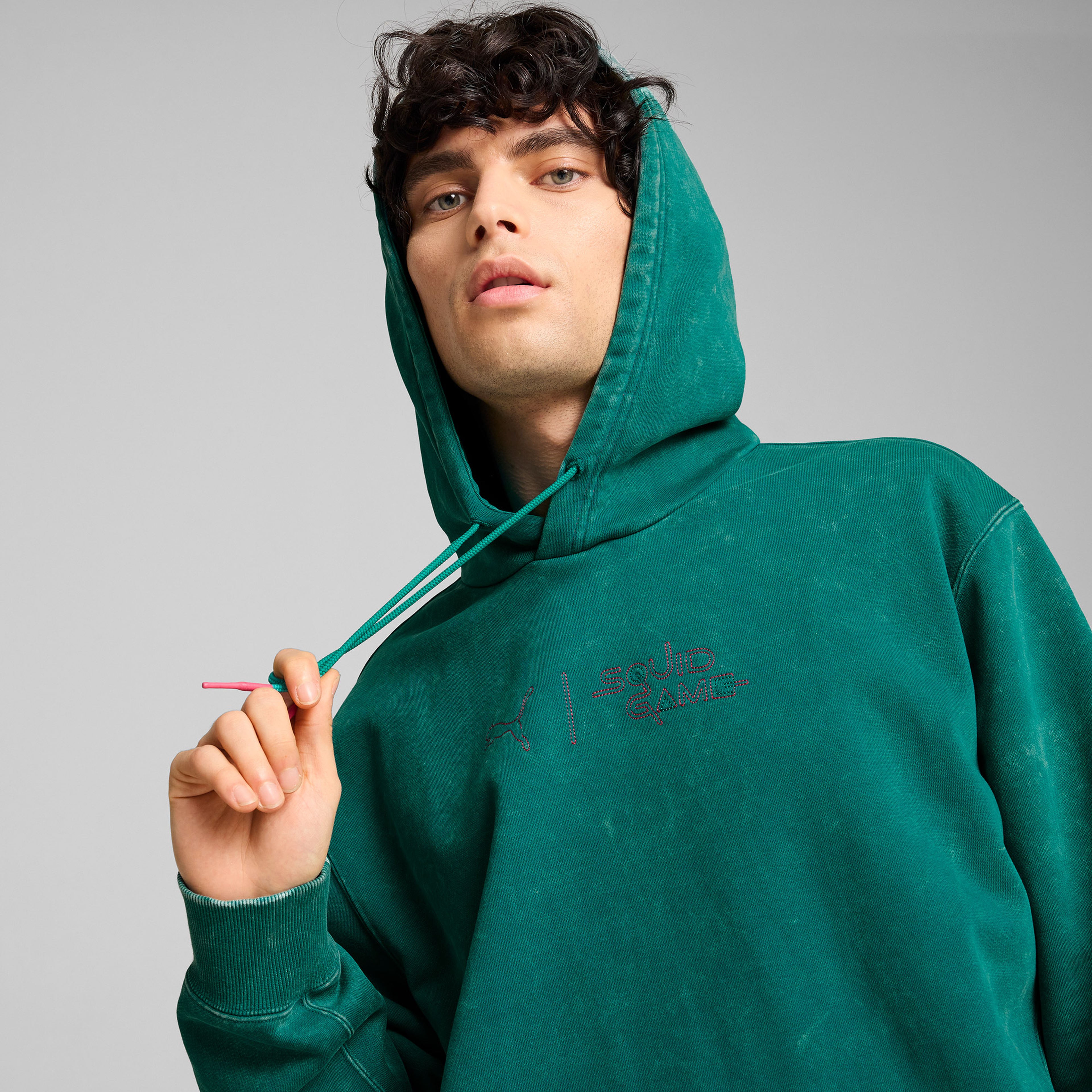 Puma X Squid Game Erkek Yeşil Sweatshirt