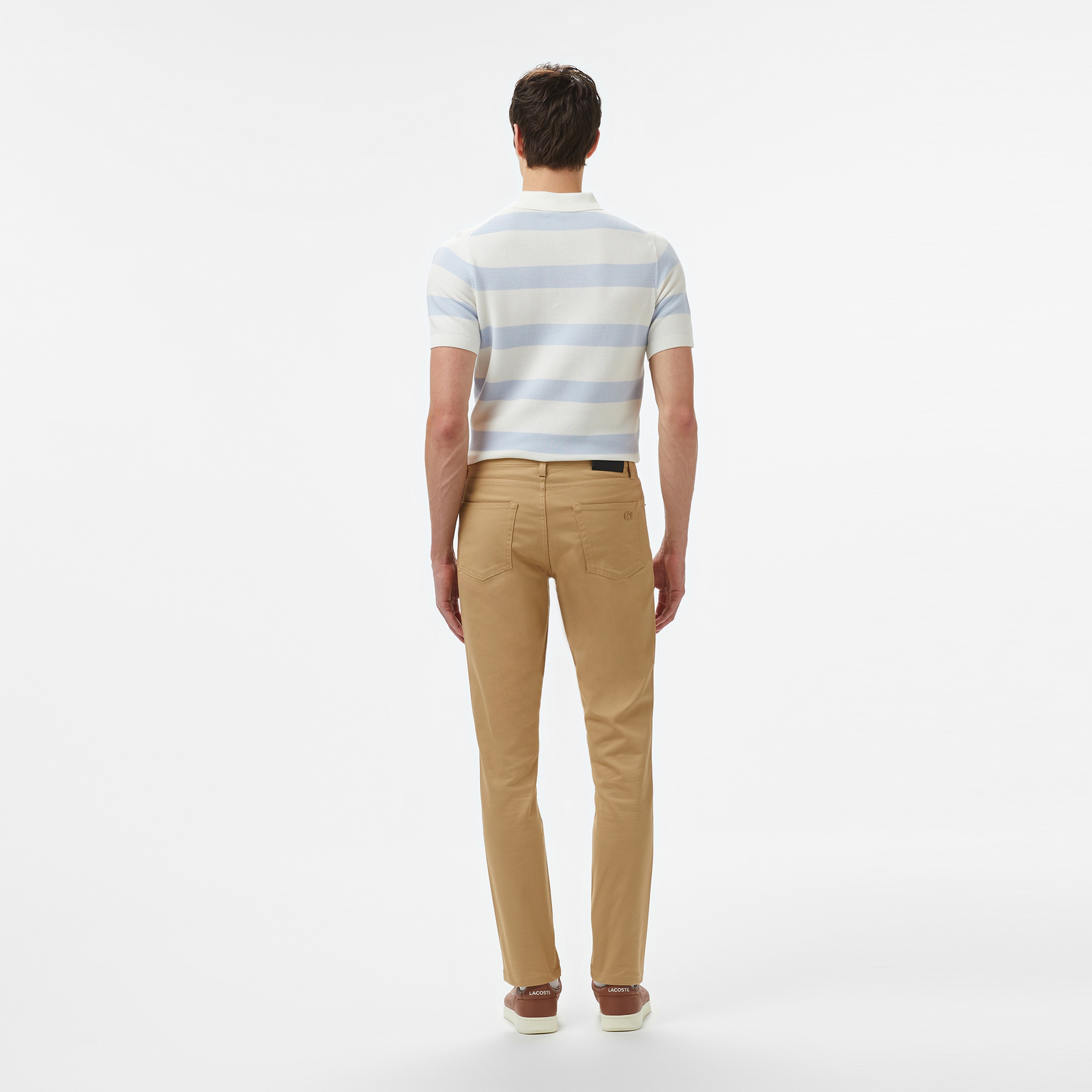 Erkek Slim Fit Bej Pantolon