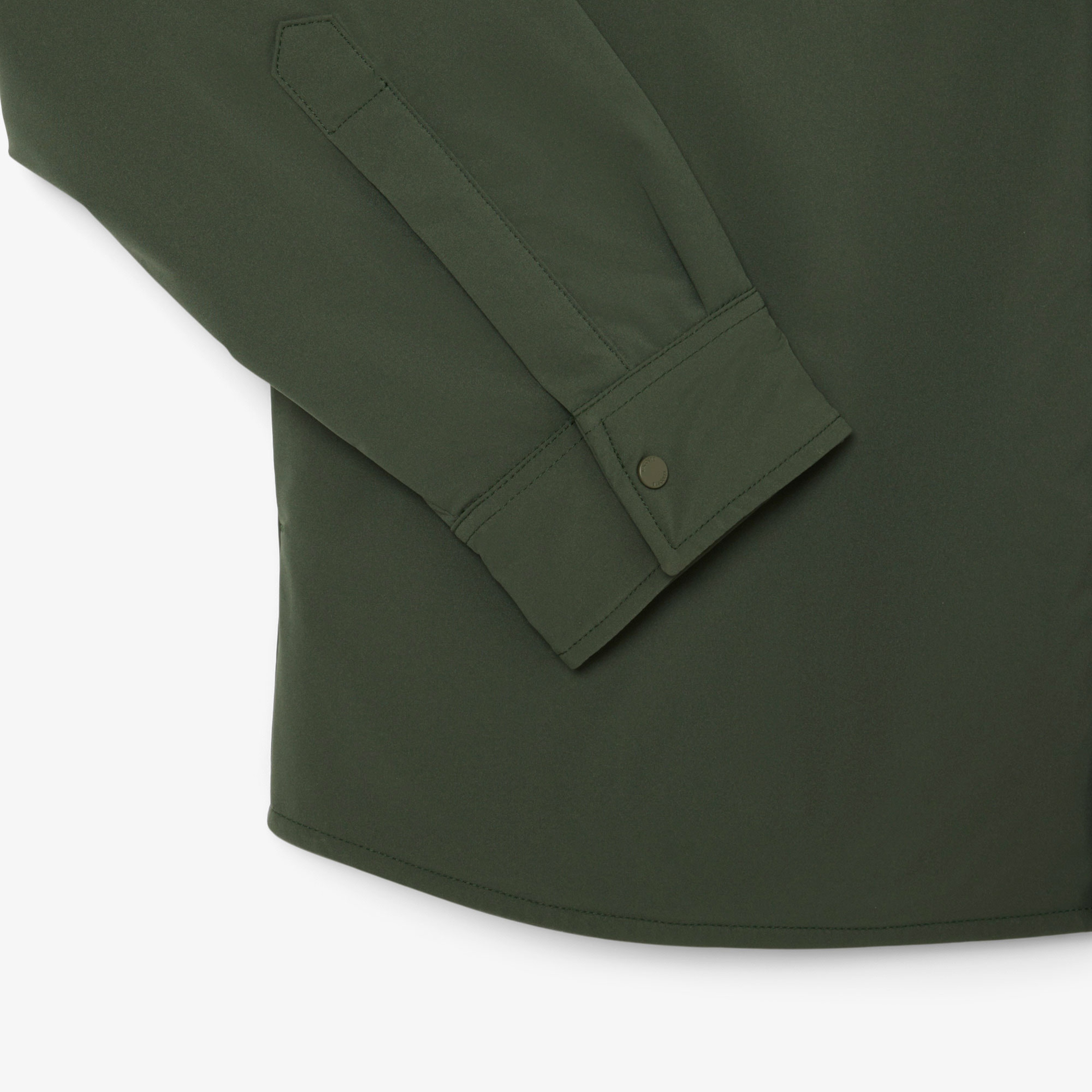 Erkek Oversize Fit Haki Gömlek