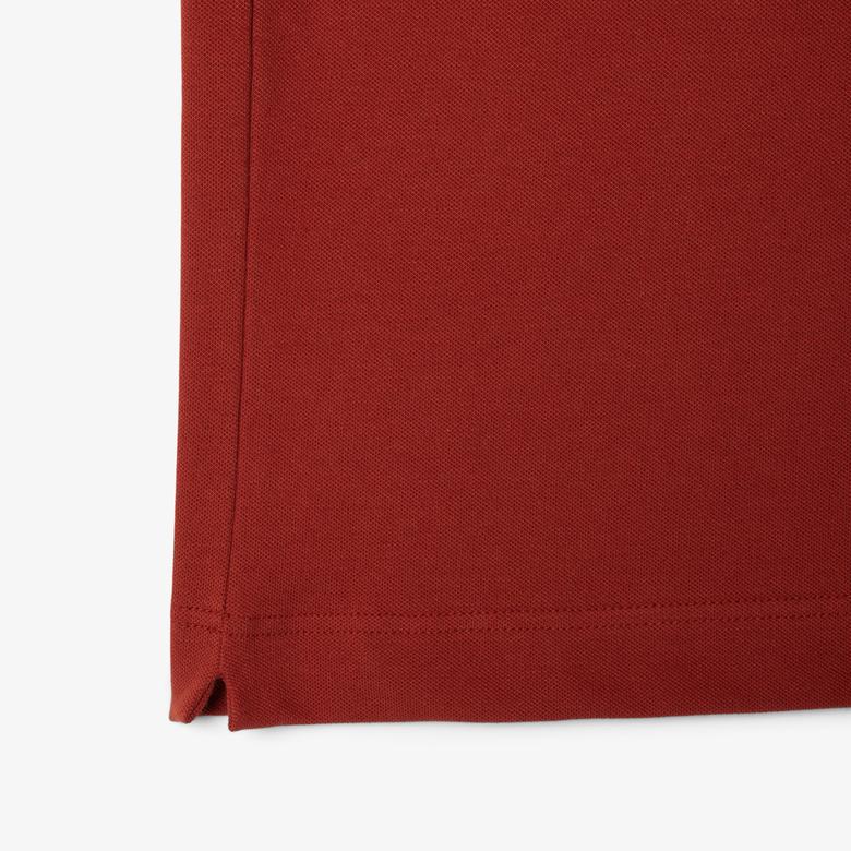 Erkek Regular Fit Organik Pamuk Kahverengi Paris Polo