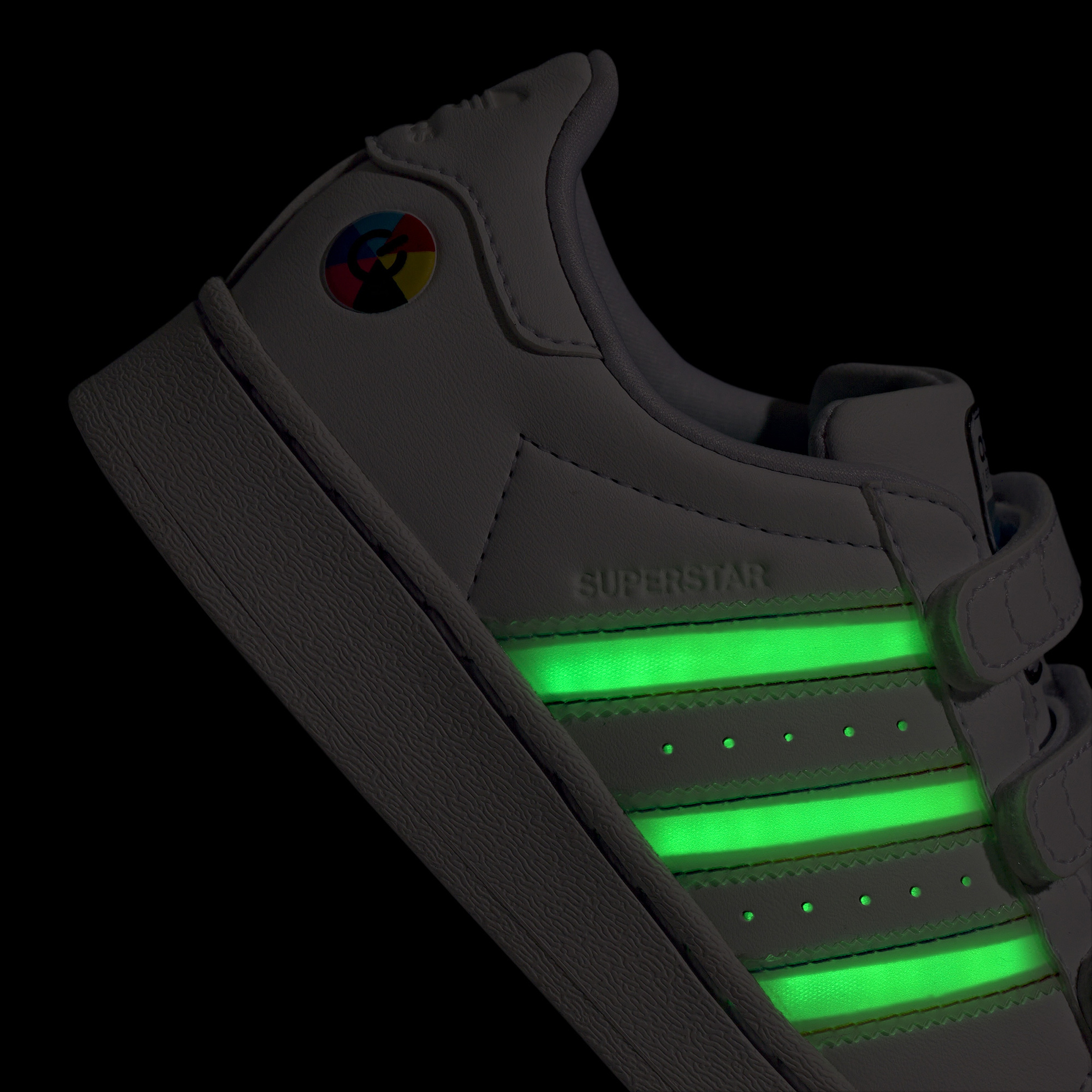 adidas Superstar Led Lights Cf Çocuk Işıklı Beyaz Spor Ayakkabı