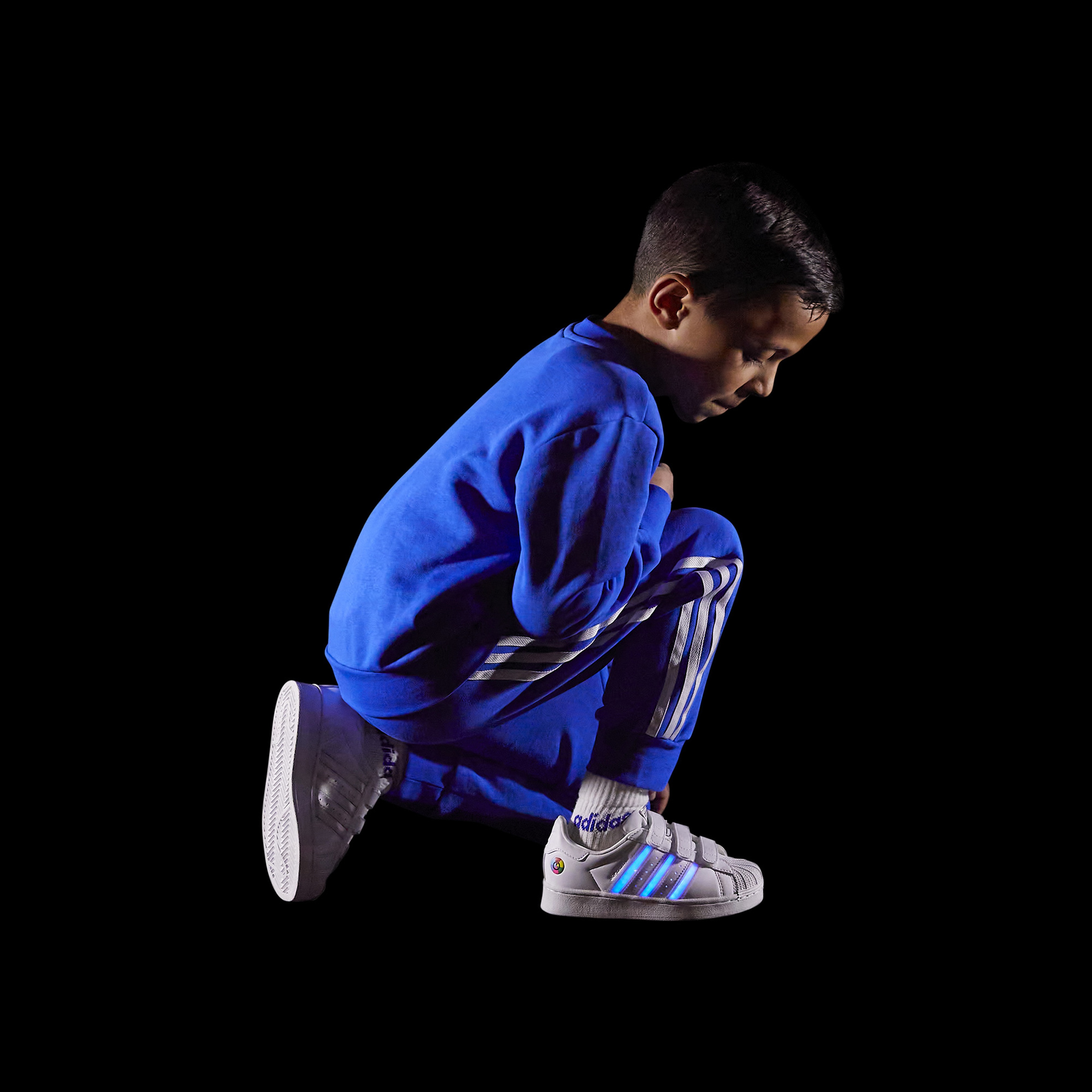 adidas Superstar Led Lights Cf Çocuk Işıklı Beyaz Spor Ayakkabı