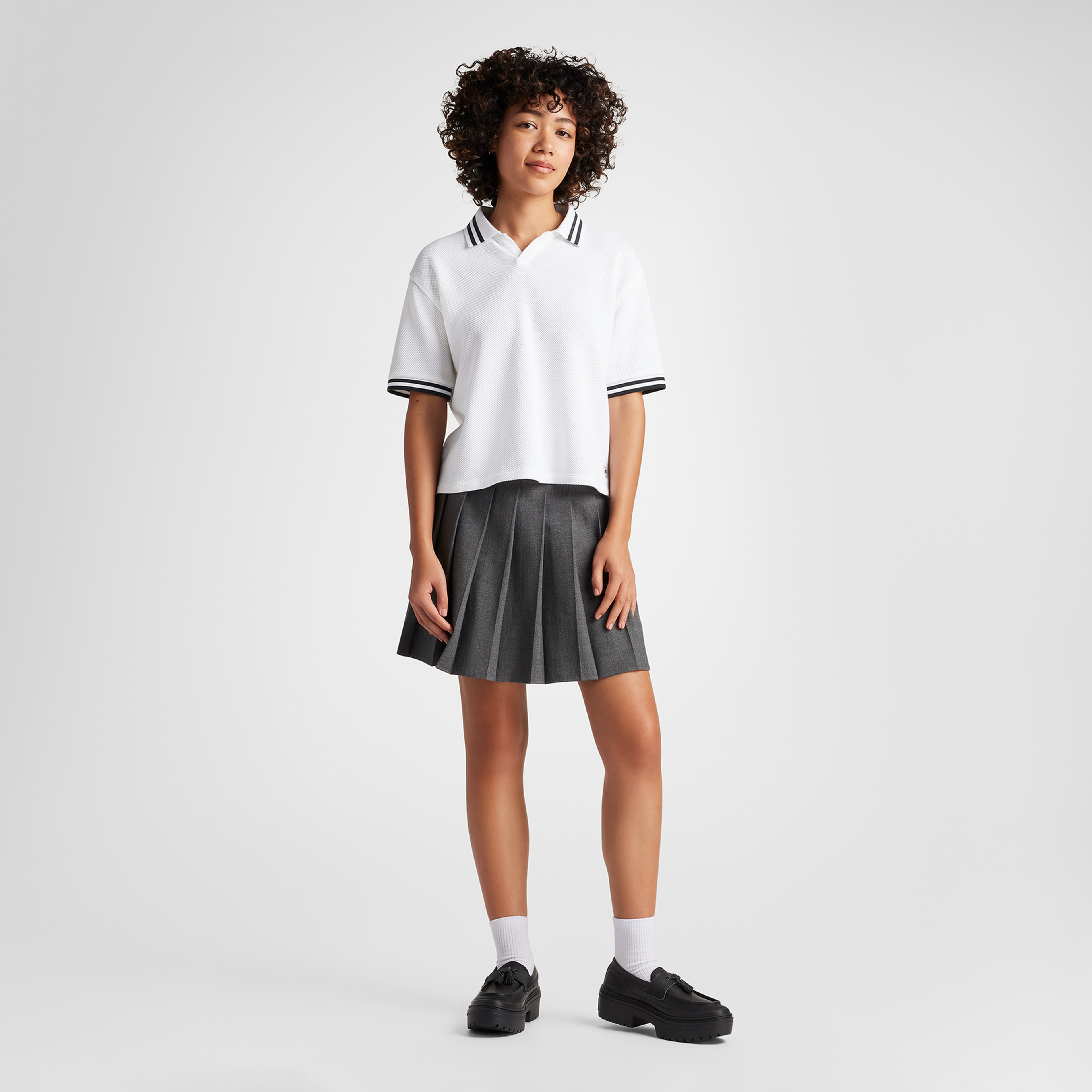 Converse Chuck Taylor All Star Lugged Heel Loafer Kadın Siyah Deri Platform