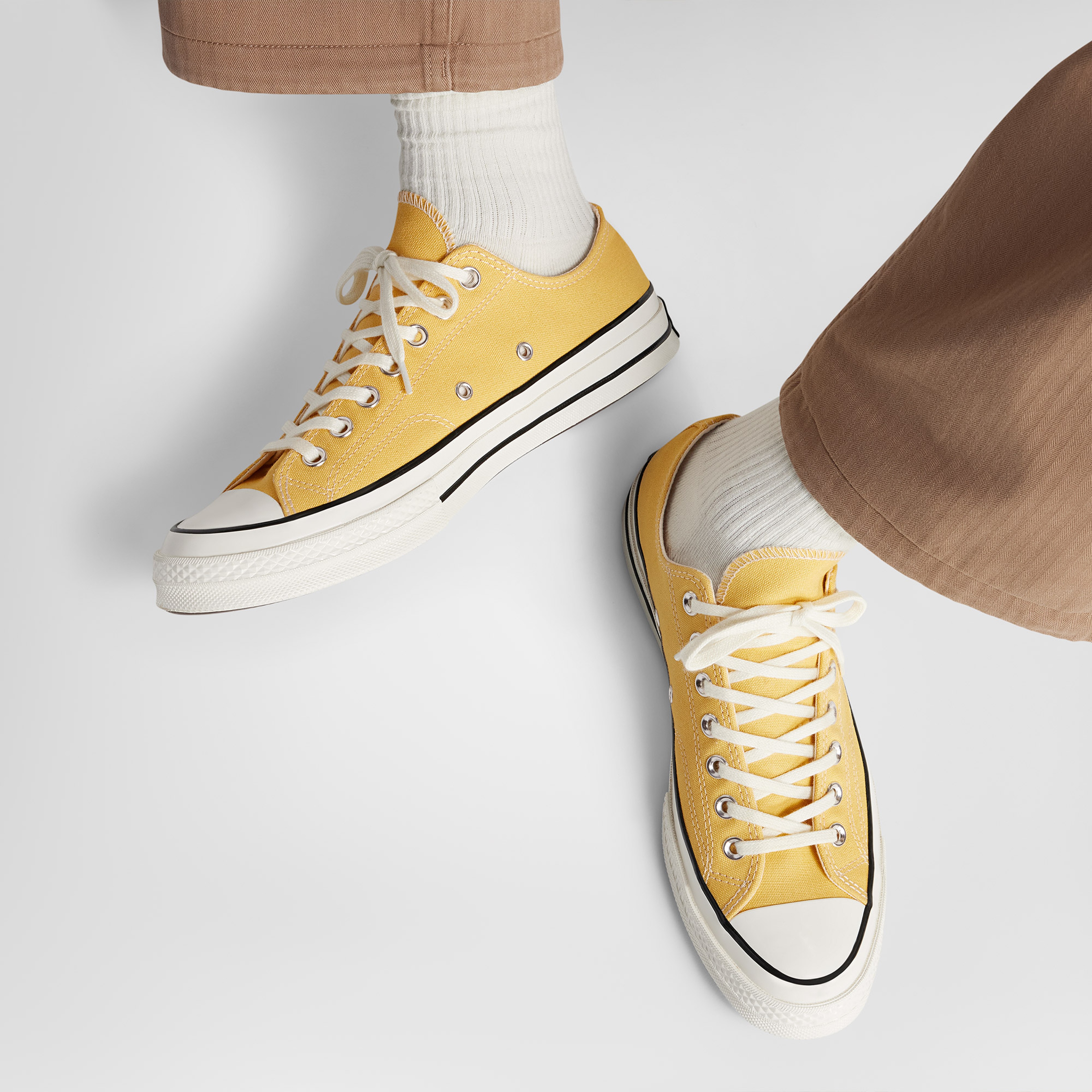 Converse Chuck 70 Unisex Sarı Sneaker