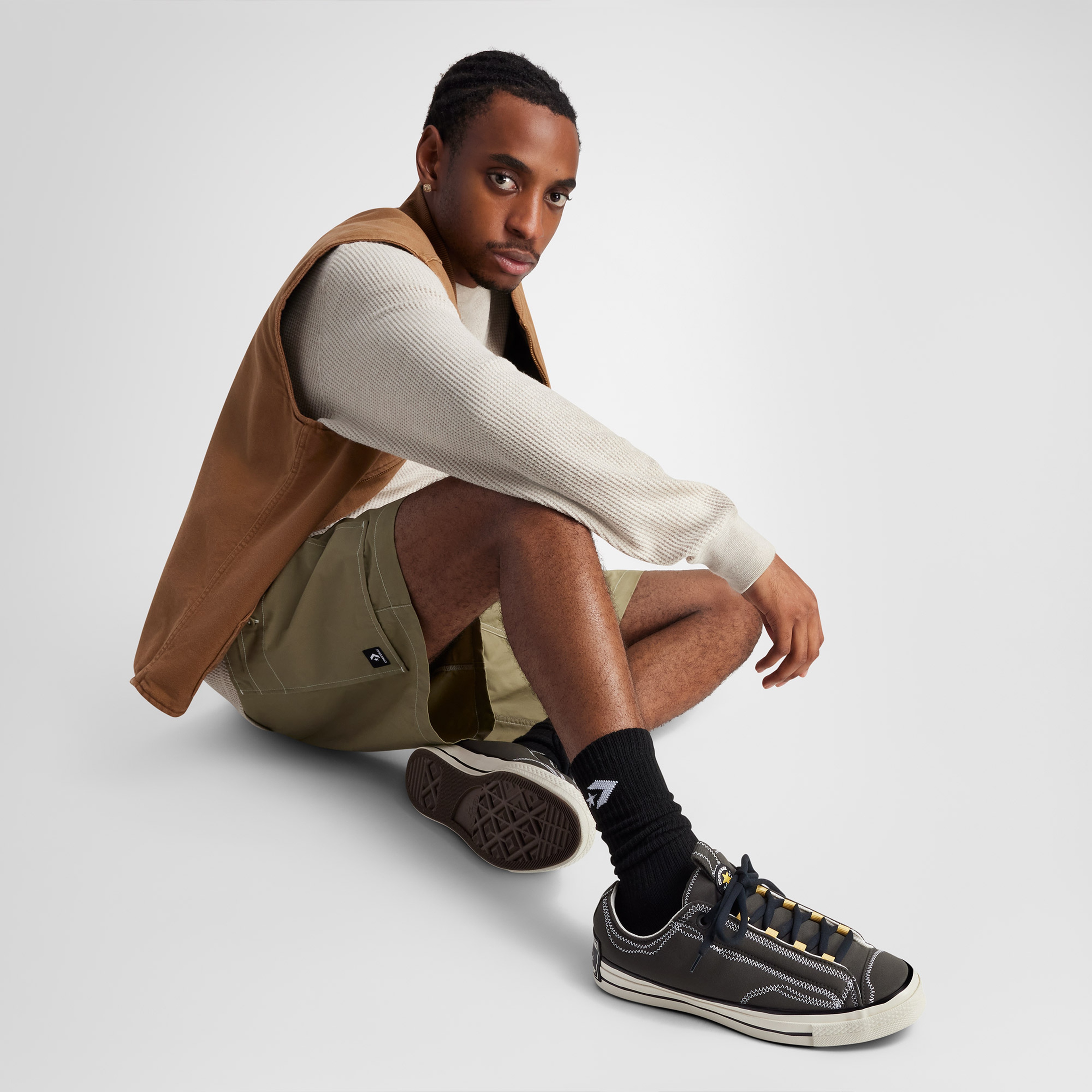 Converse Chuck 70 Sketch Puffed Unisex Yeşil Sneaker