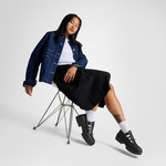 Converse Chuck Taylor All Star Lugged Heel Mary Jane Kadın Siyah Deri Platform Babet