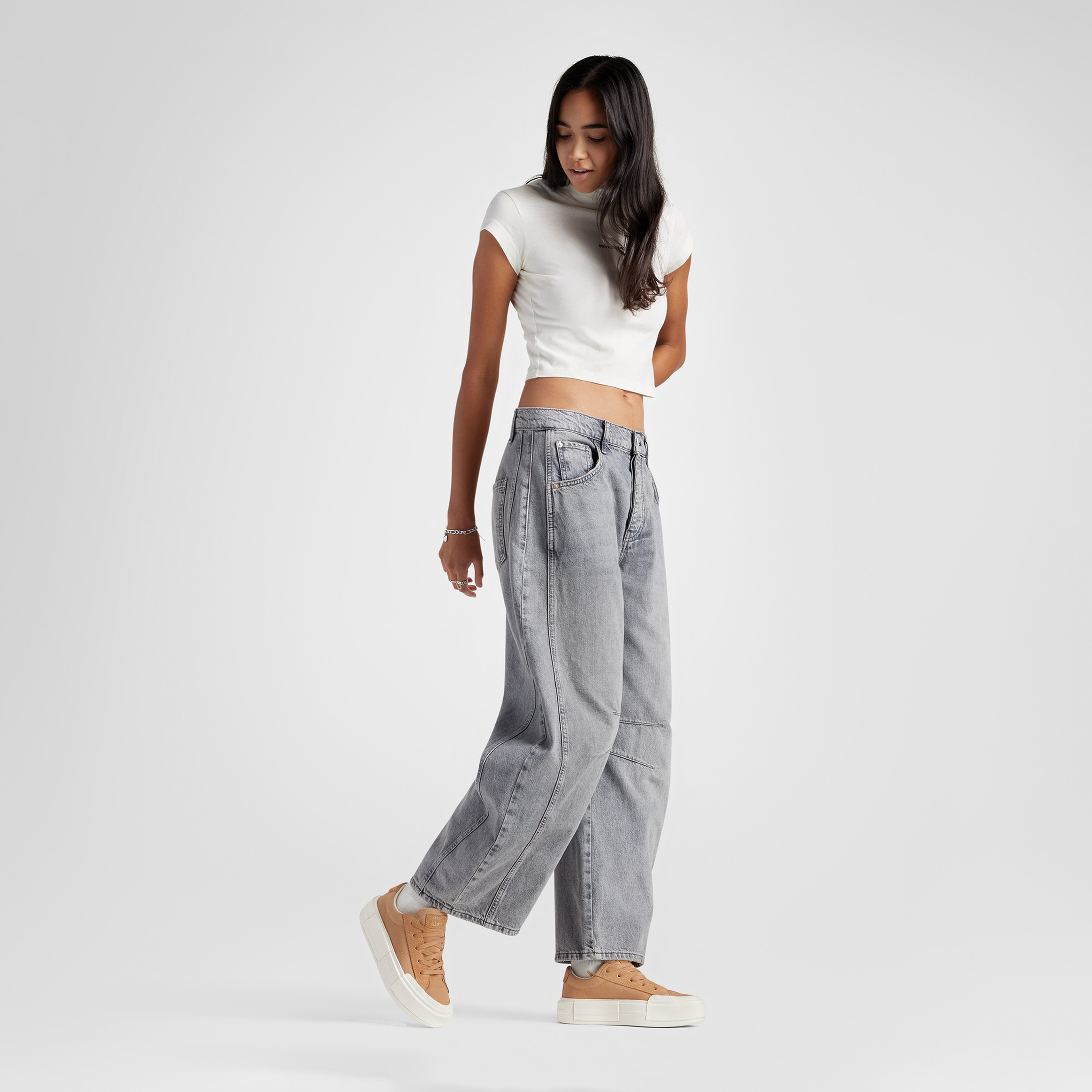 Converse Cruise Unisex Turuncu Platform Sneaker