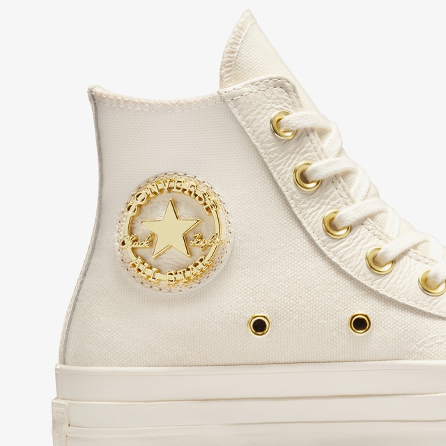 Converse Krem Converse Chuck 70 Taylored Lux Unisex Sneaker