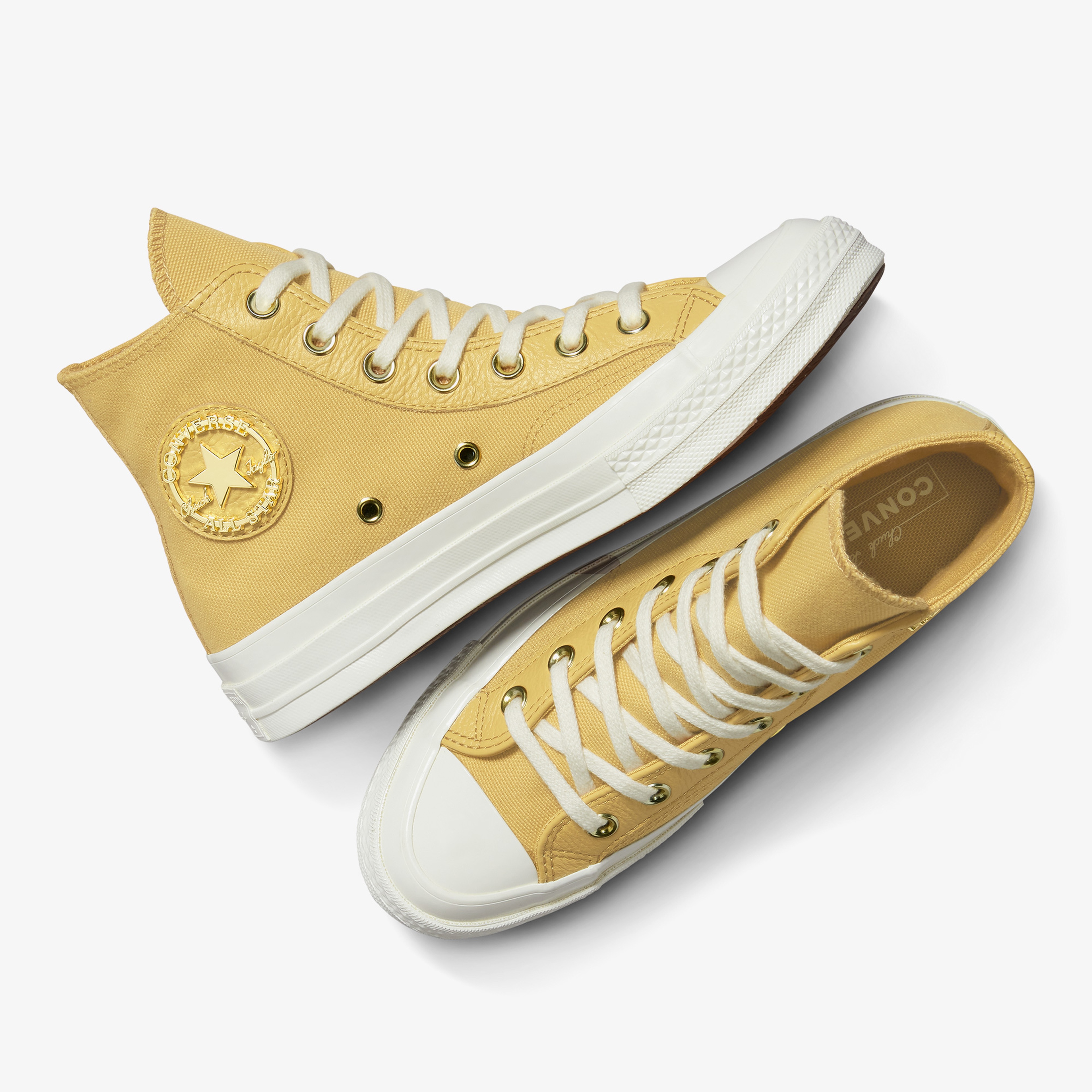 Converse Chuck 70 Taylored Lux Unisex Sarı Sneaker