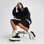 Converse Chuck Taylor All Star Crafted Laces Lift Unisex Siyah Platform Sneaker