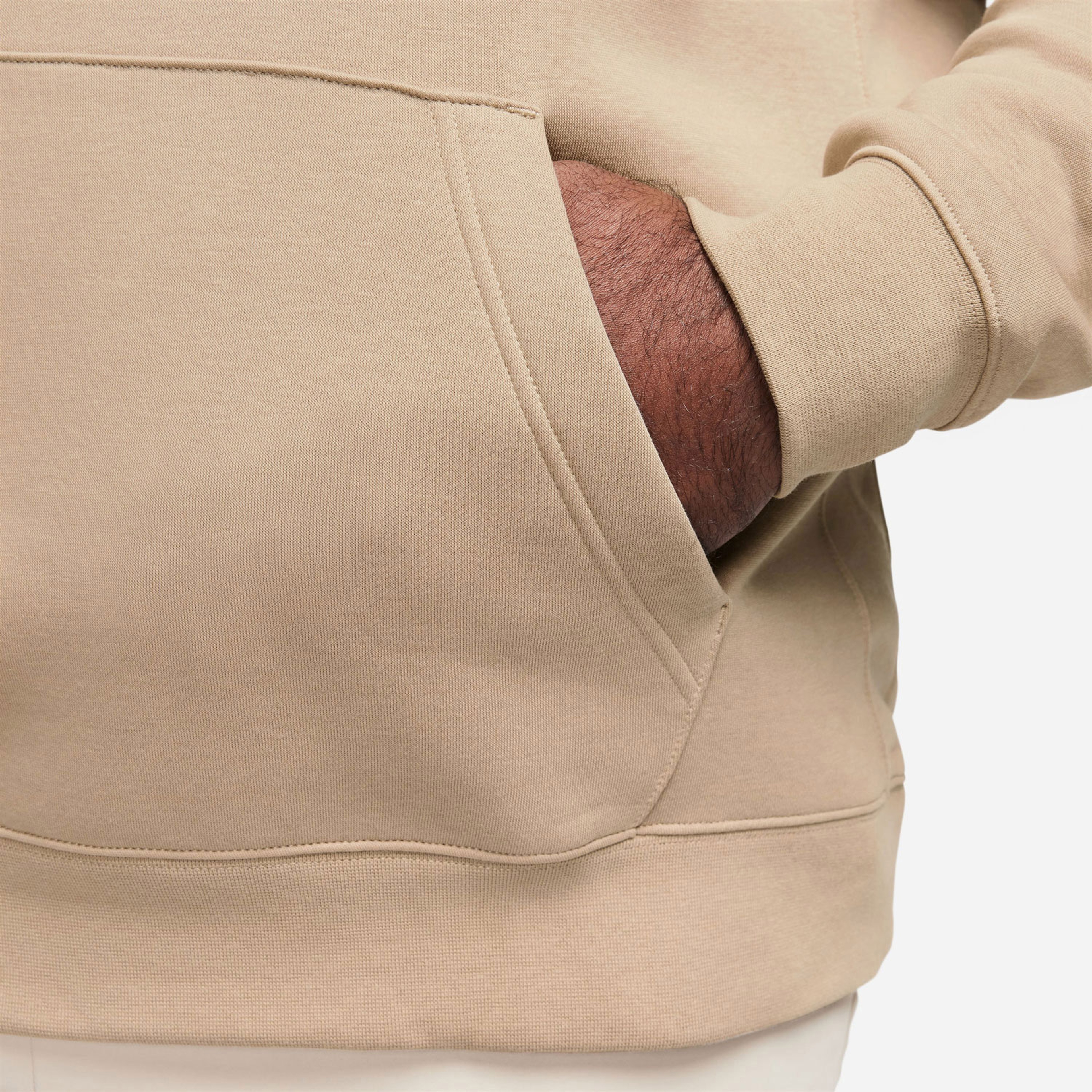 Nike Sportswear Club Fleece Unisex Bej Sweatshirt