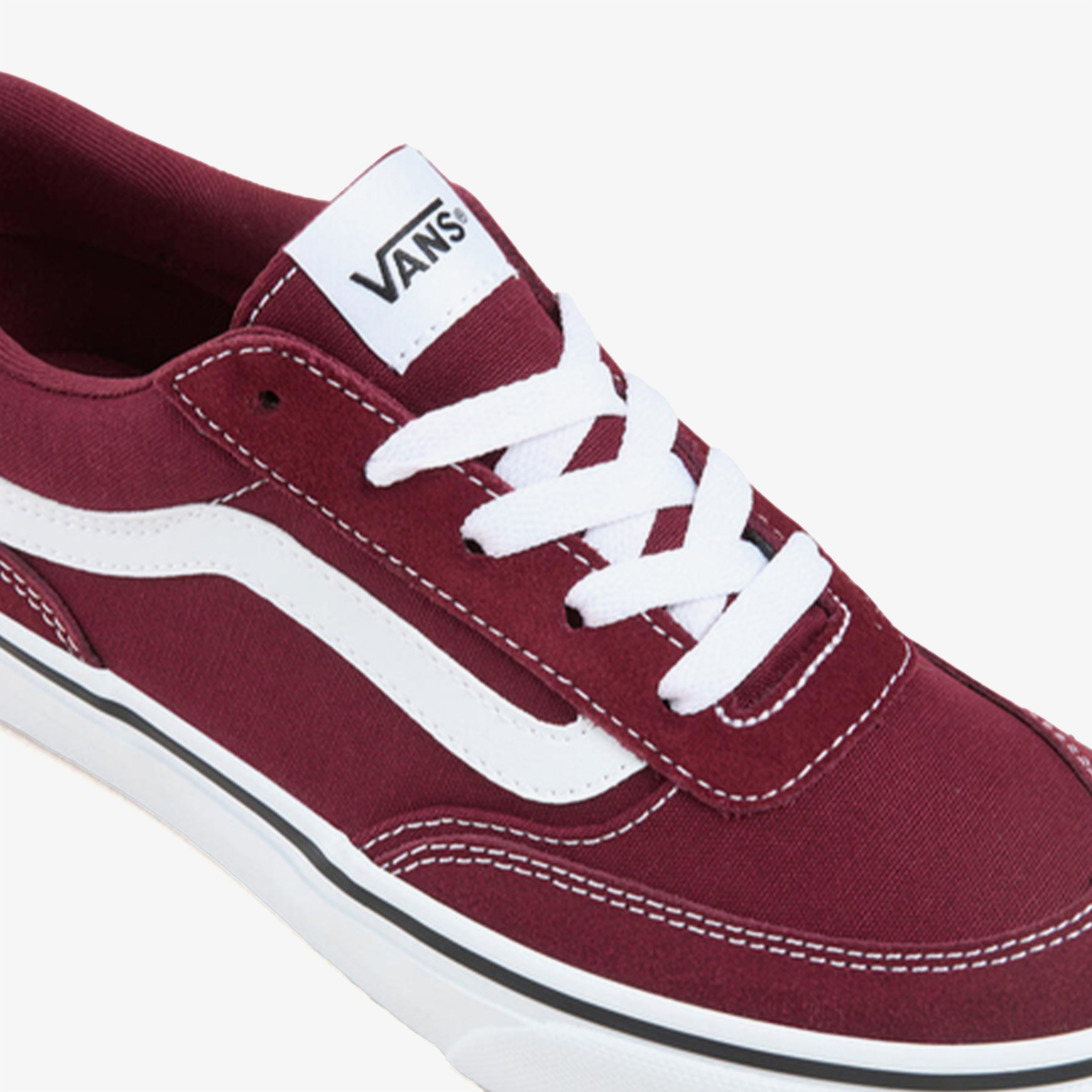 Vans Brooklyn Ls Kadın Bordo Sneaker