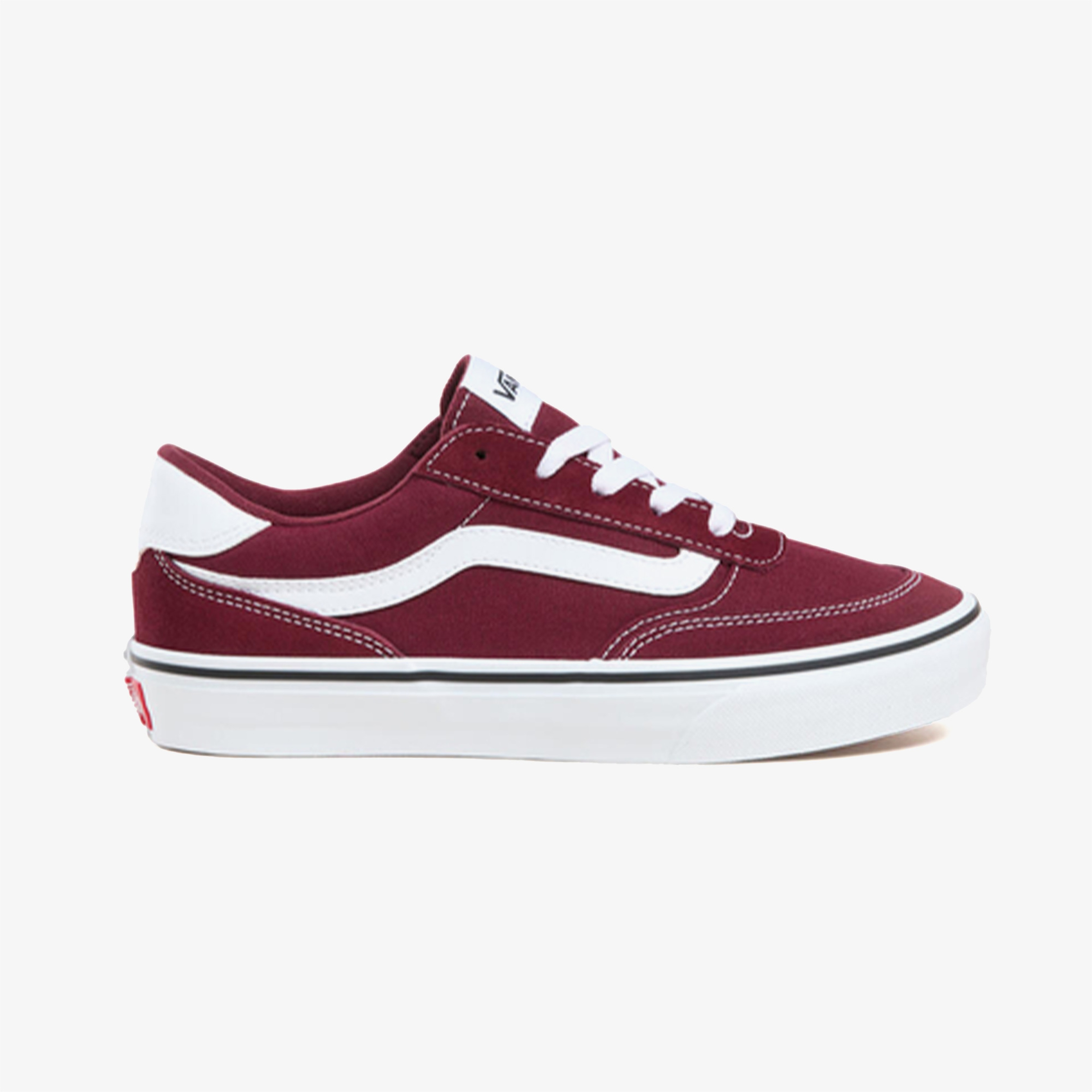 Vans Brooklyn Ls Kadın Bordo Sneaker