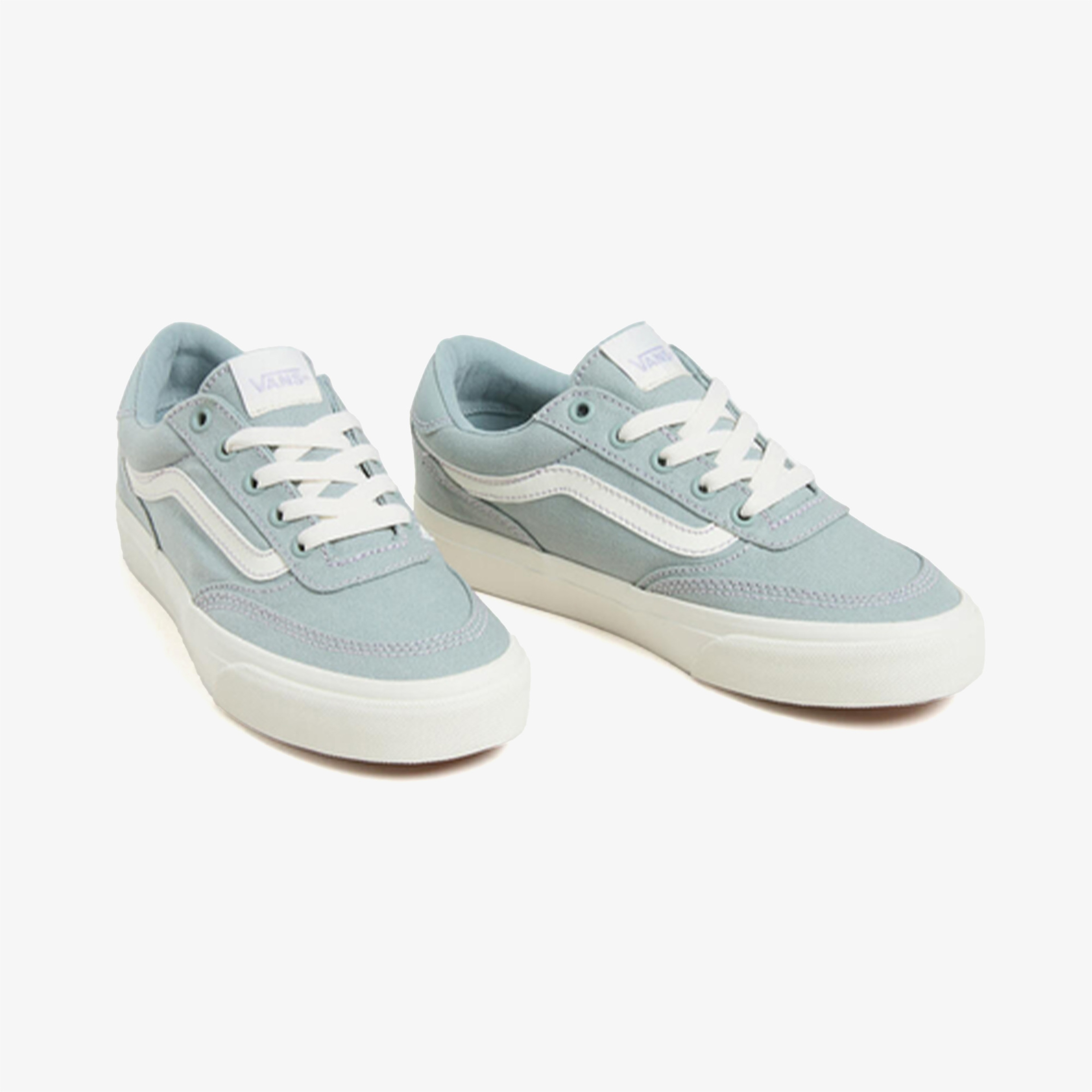 Vans Brooklyn Ls Kadın Gri Sneaker