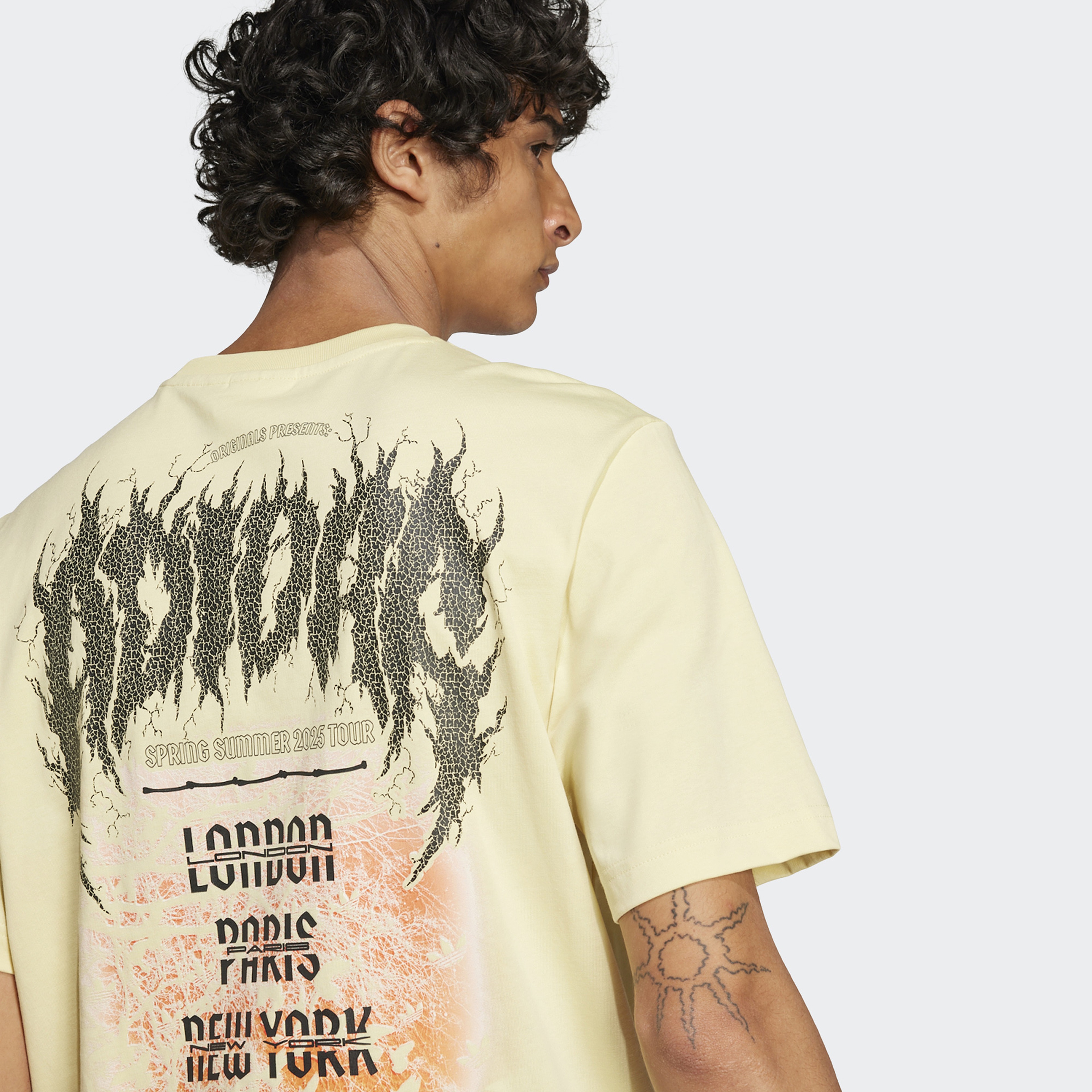 adidas Originals Q12 Ts Death Sarı Erkek T-Shirt