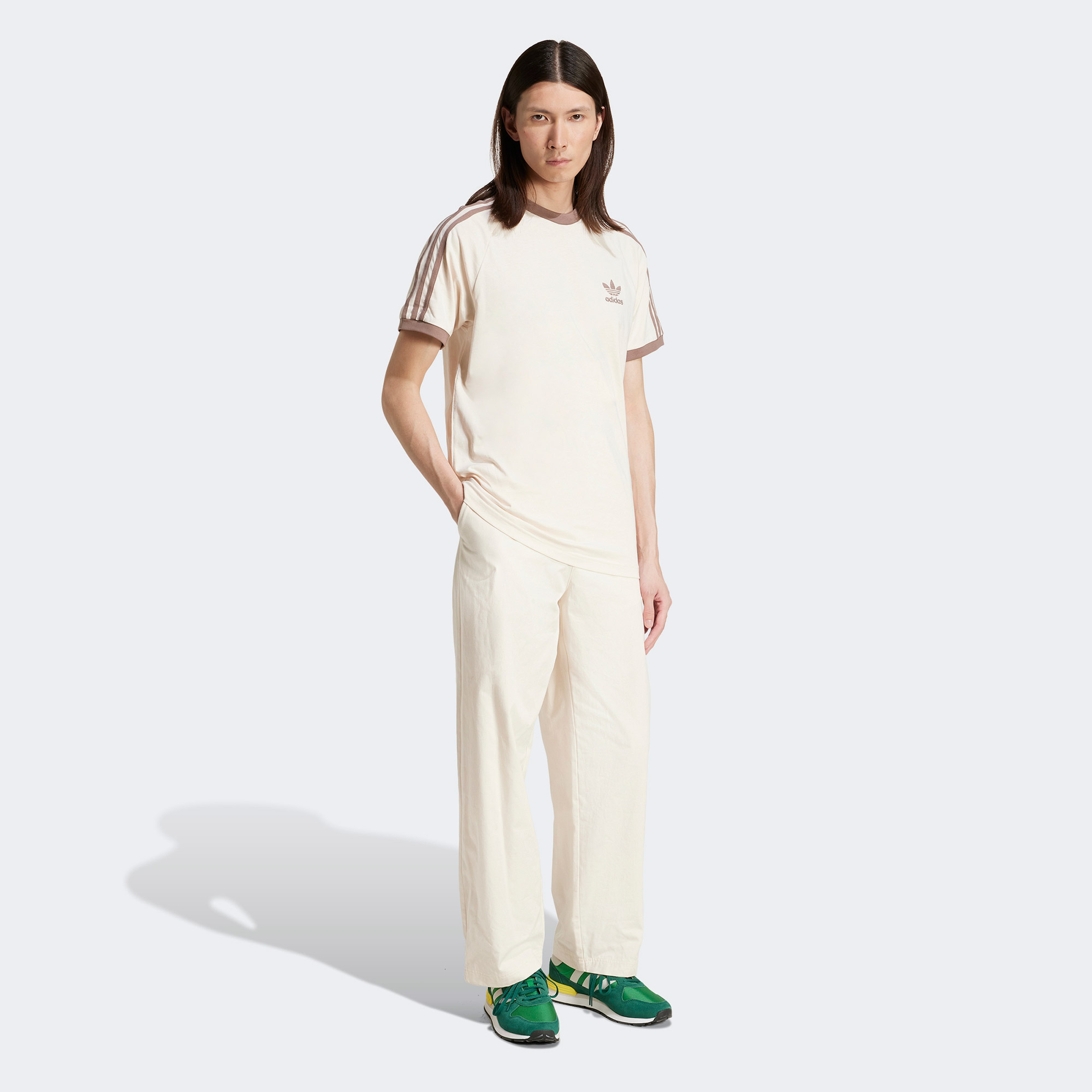 adidas Originals 3-Strıpes Beyaz Erkek T-Shirt