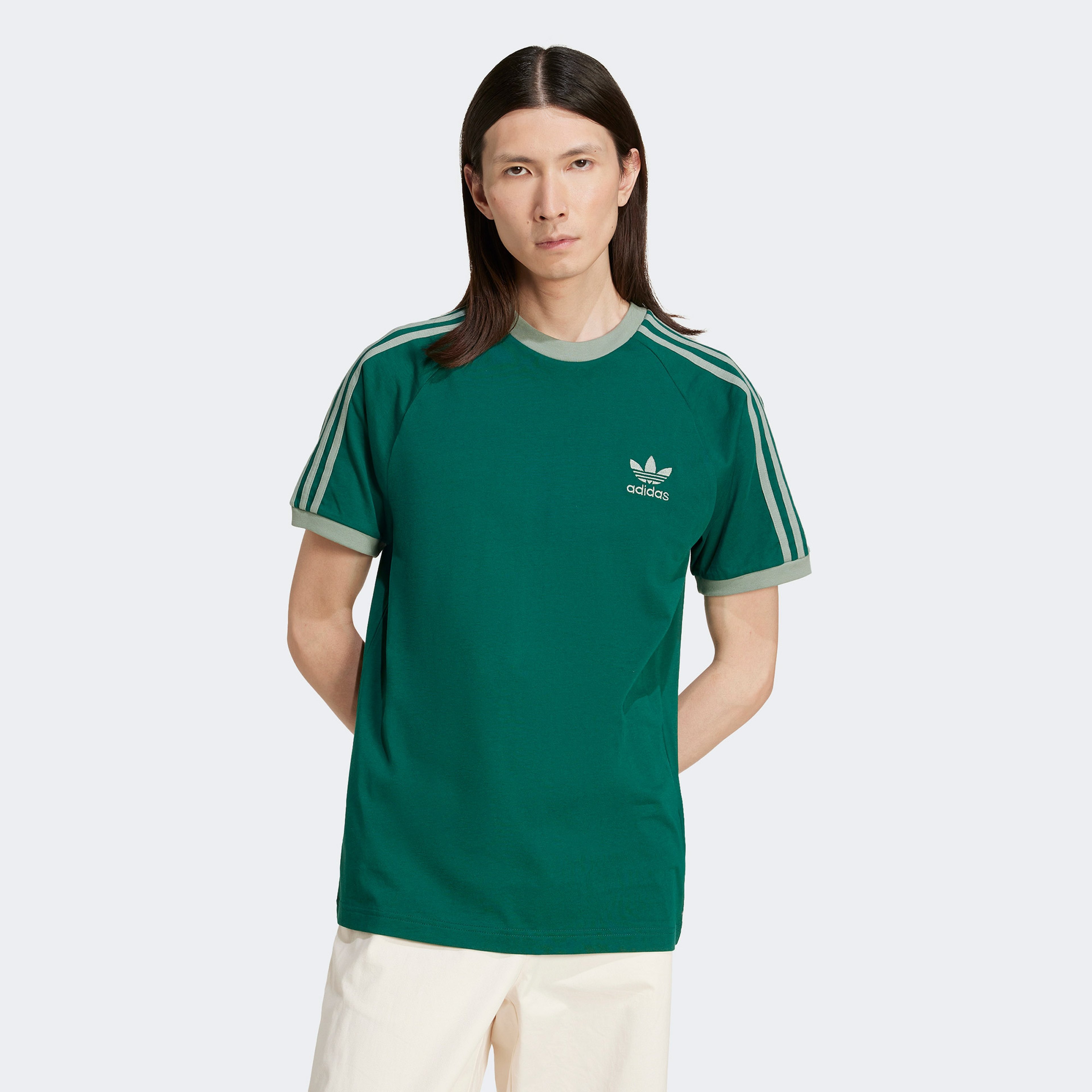 adidas Originals 3-Strıpes Yeşil Erkek T-Shirt