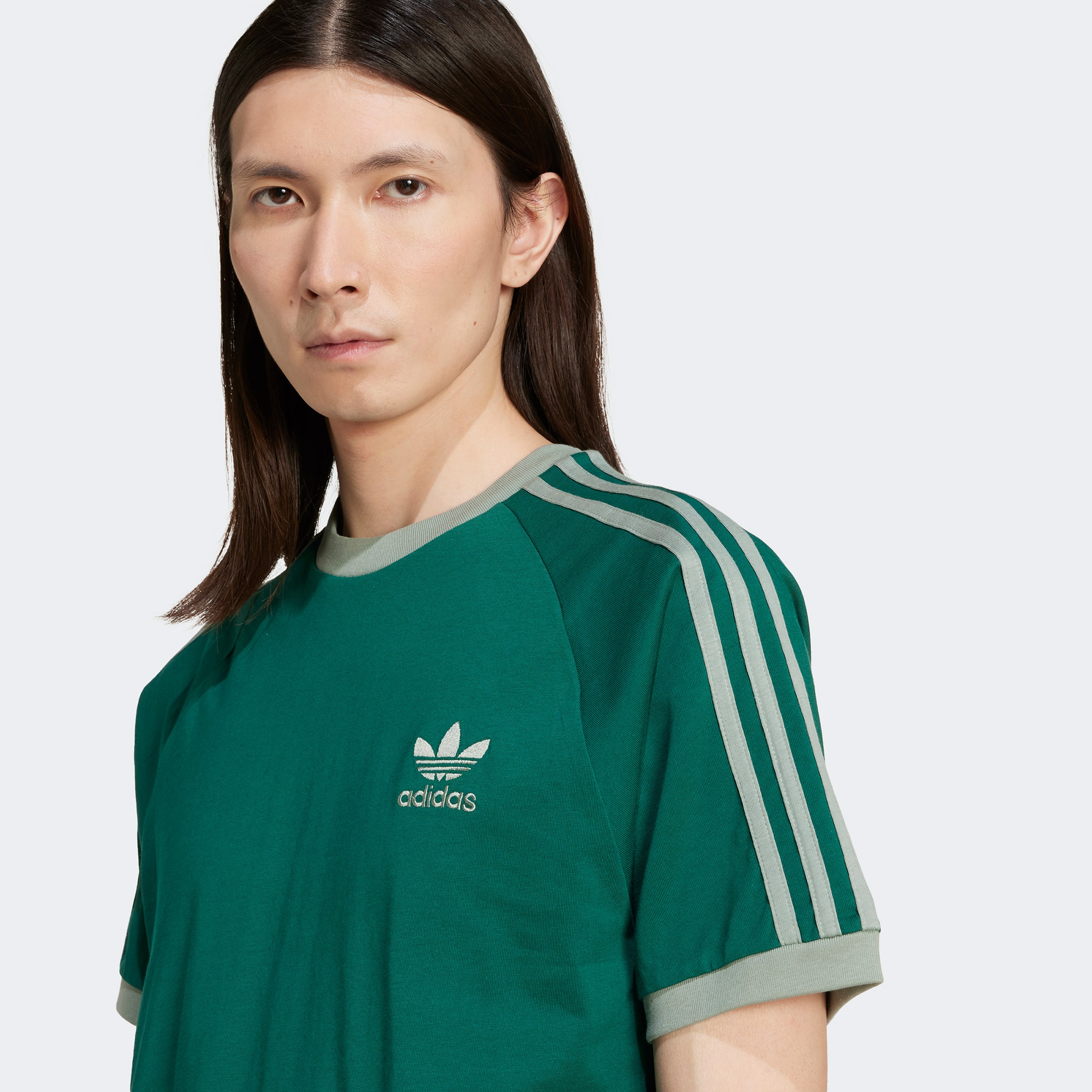 adidas Originals 3-Strıpes Yeşil Erkek T-Shirt