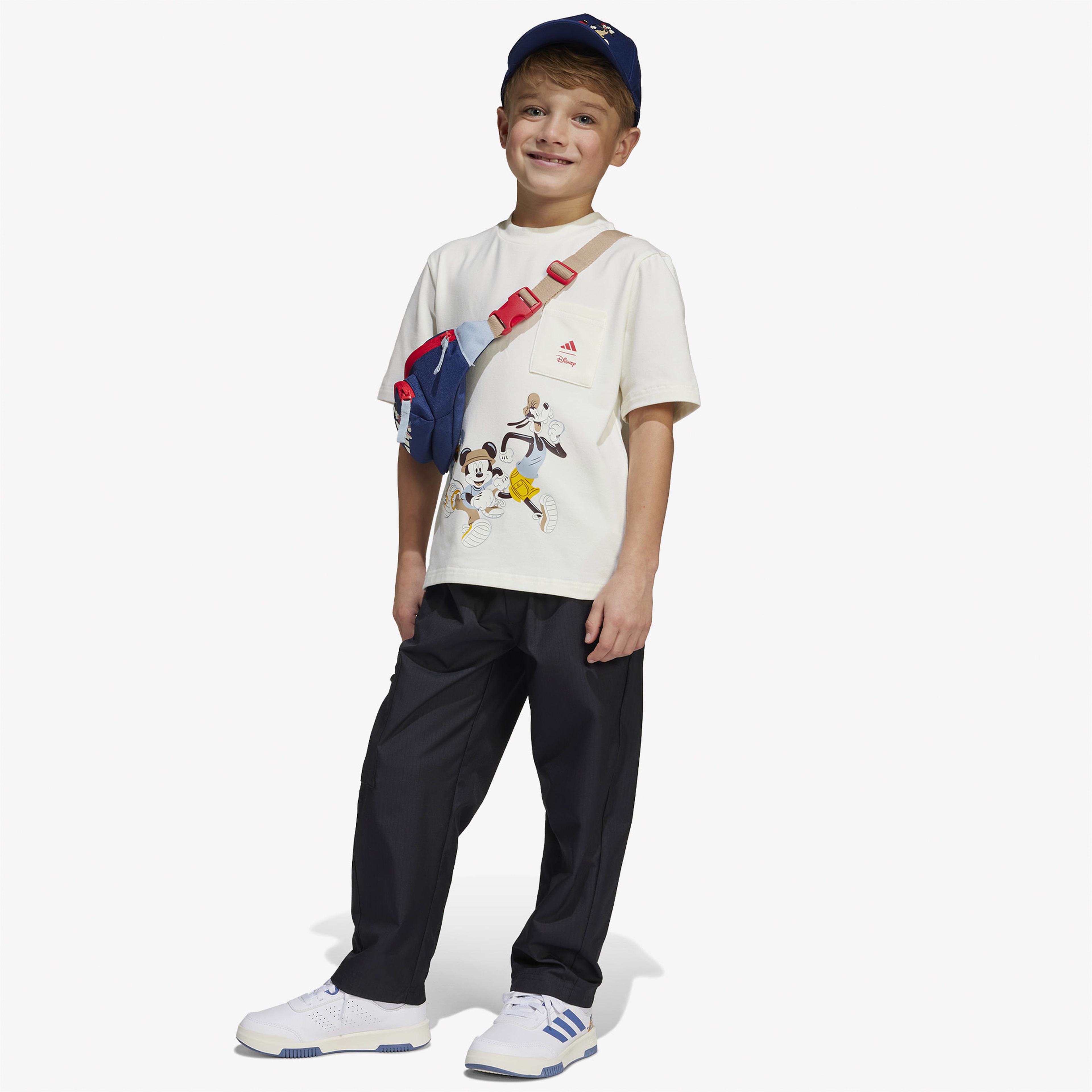 adidas X Disney Mickey Mouse Çocuk Beyaz T-Shirt