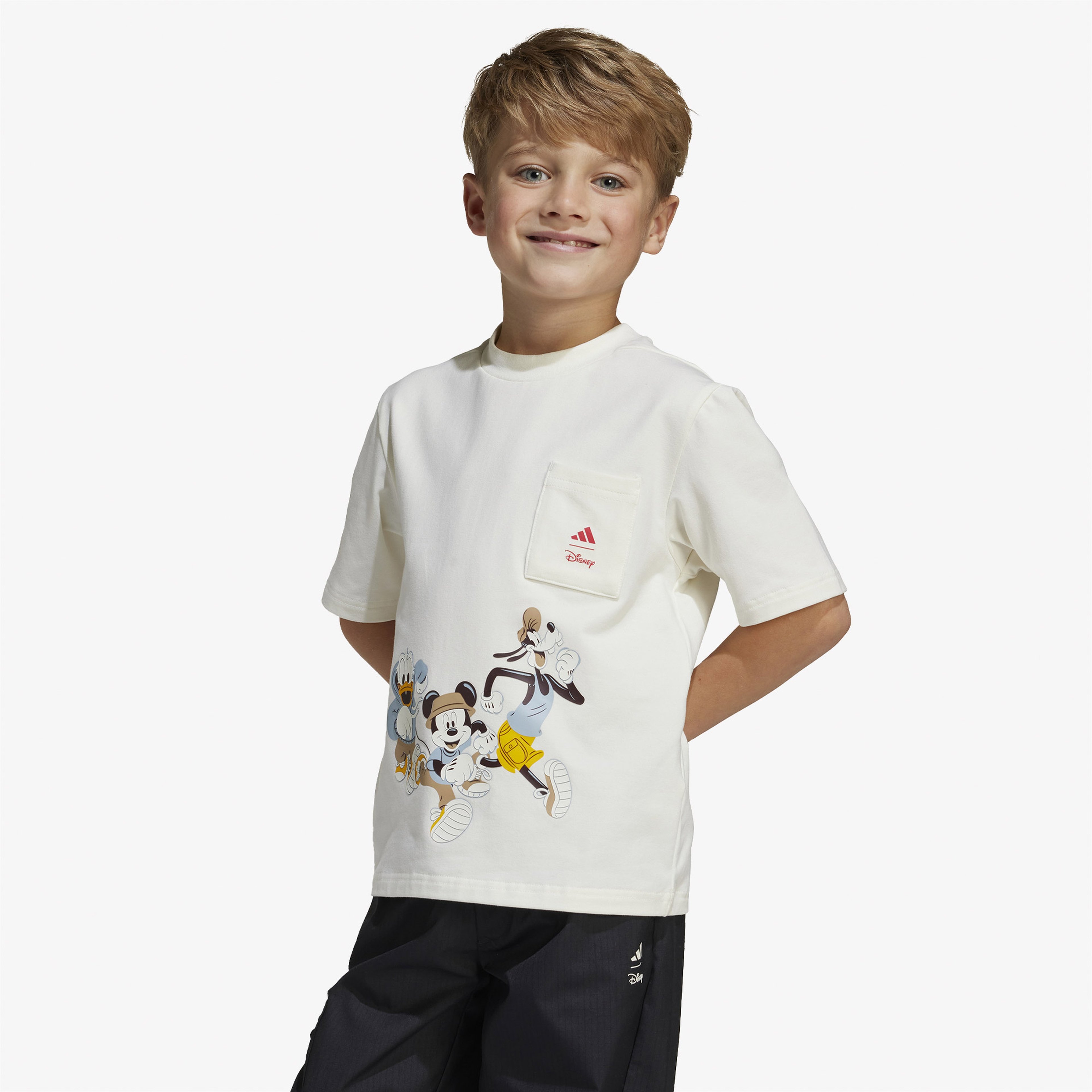 adidas X Disney Mickey Mouse Çocuk Beyaz T-Shirt6-7 YaşJF3642