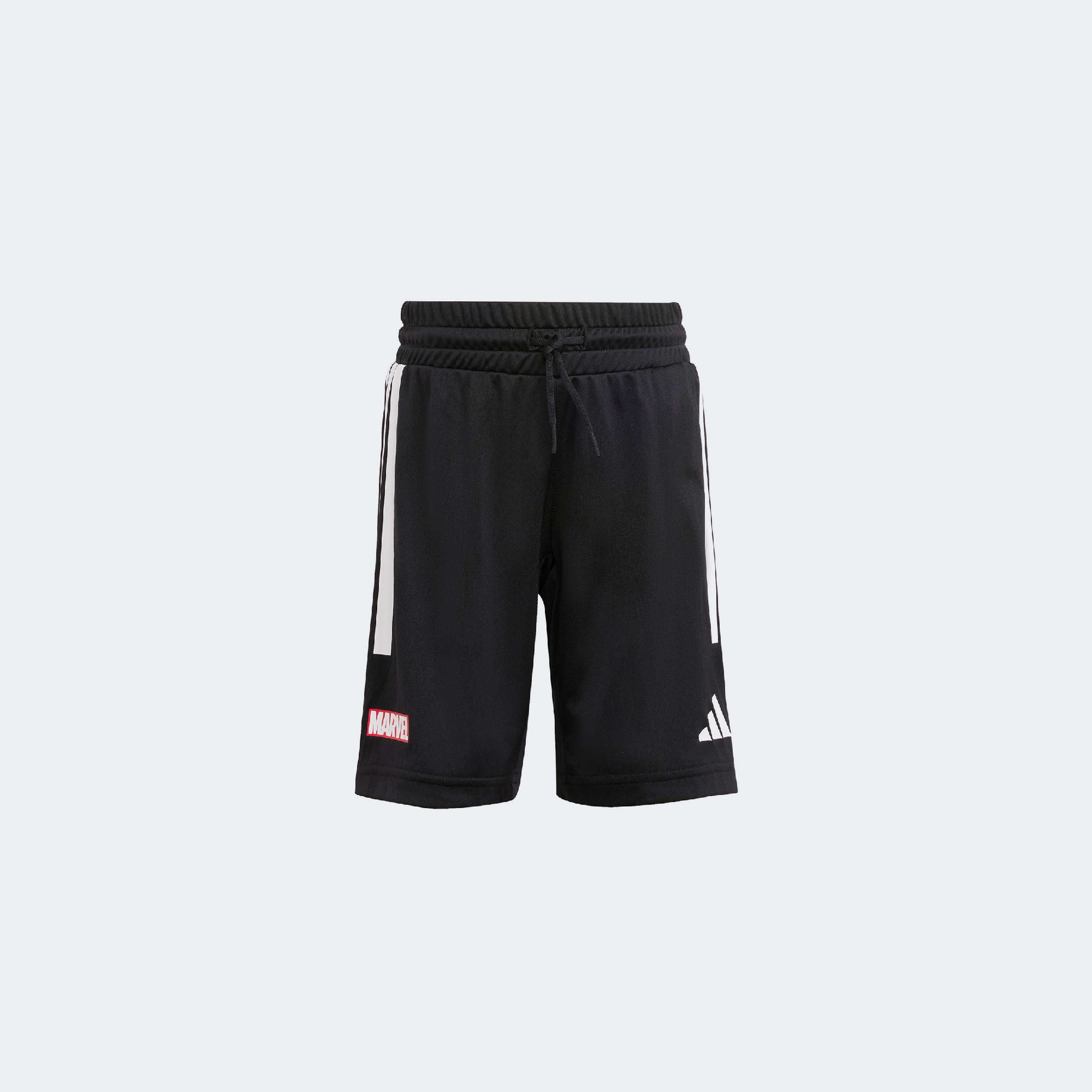 adidas X Marvel Spiderman Çocuk Beyaz/Siyah Şort Takımı