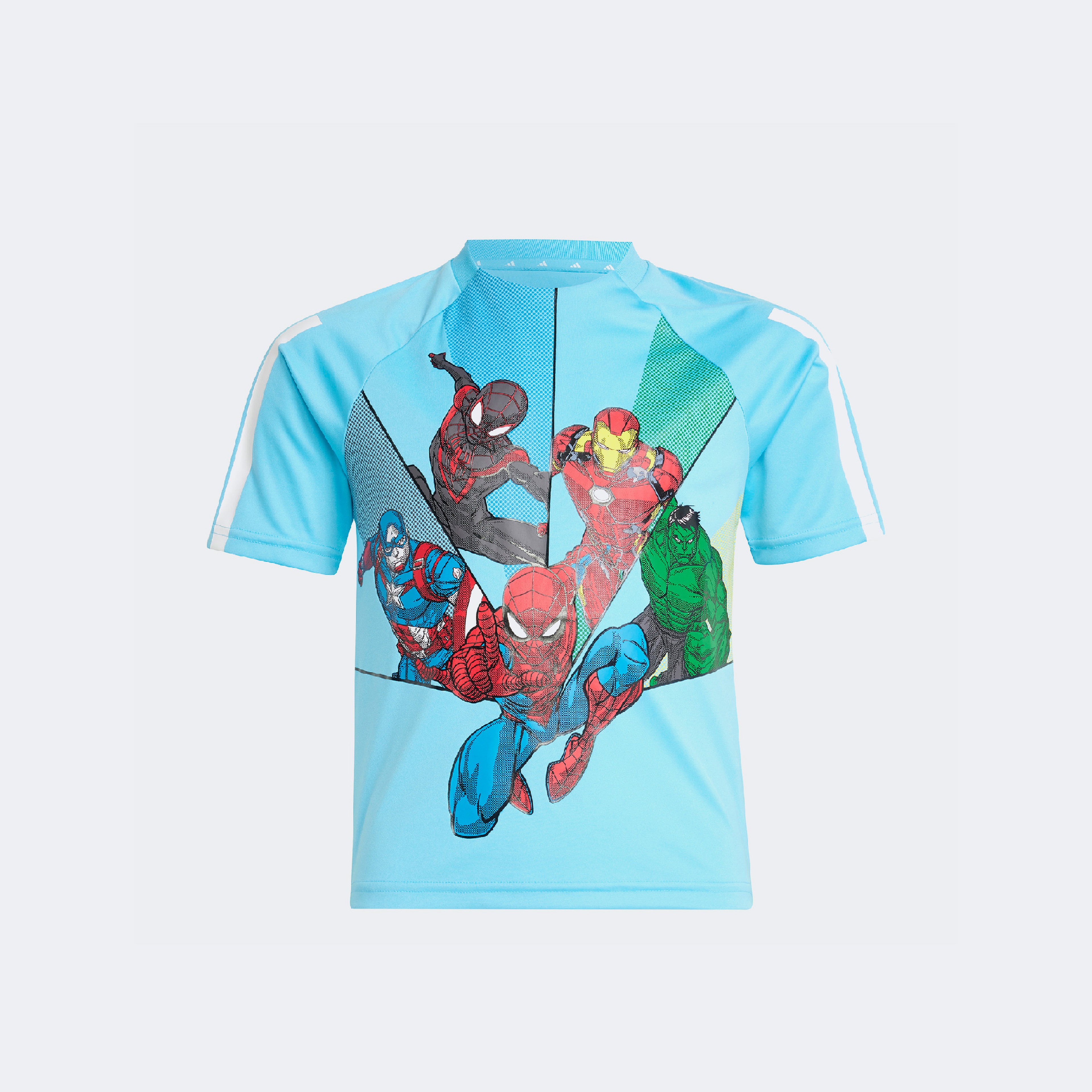 adidas X Marvel Avengers Çocuk Mavi T-Shirt