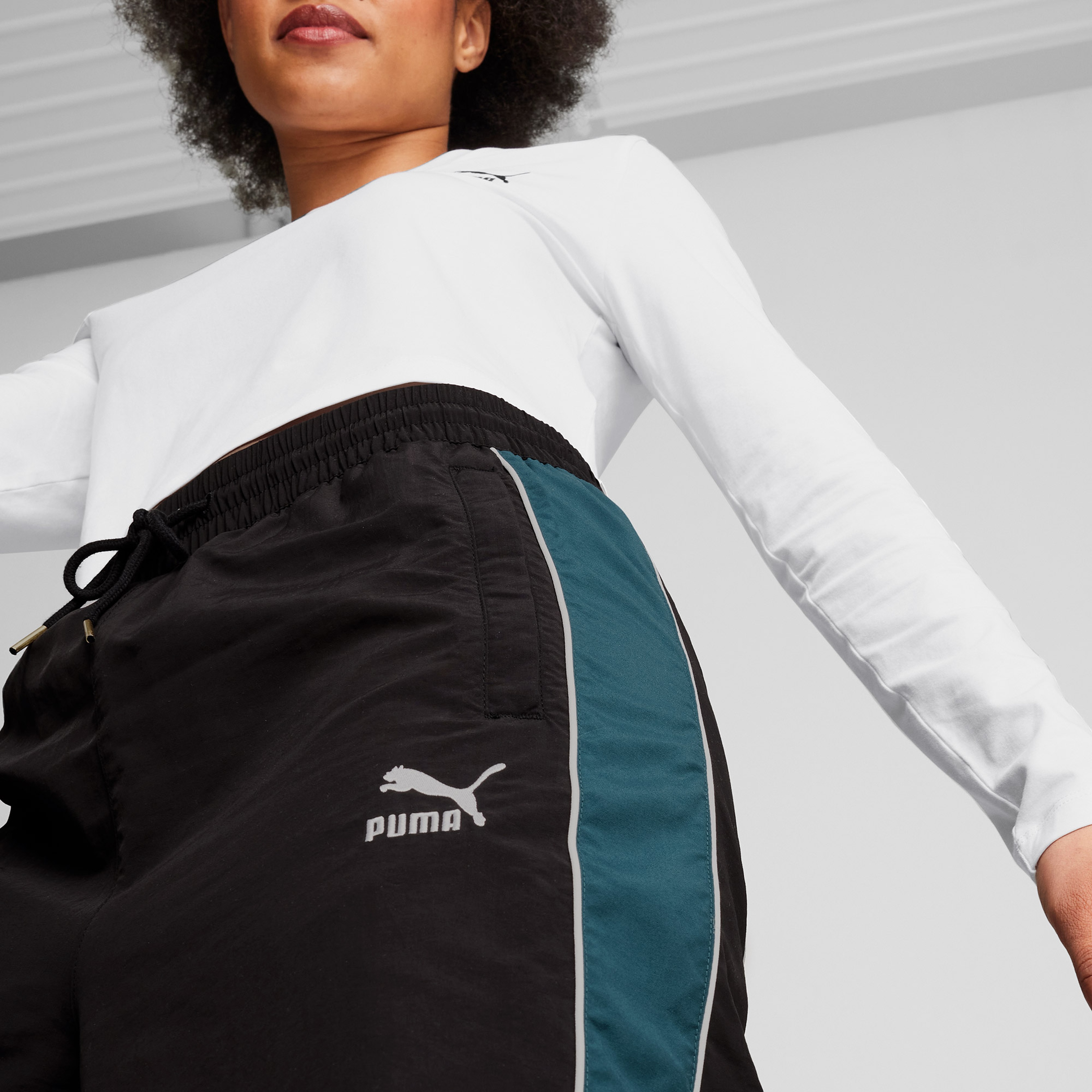 Puma Play Loud T7 Track Kadın Siyah Pantolon