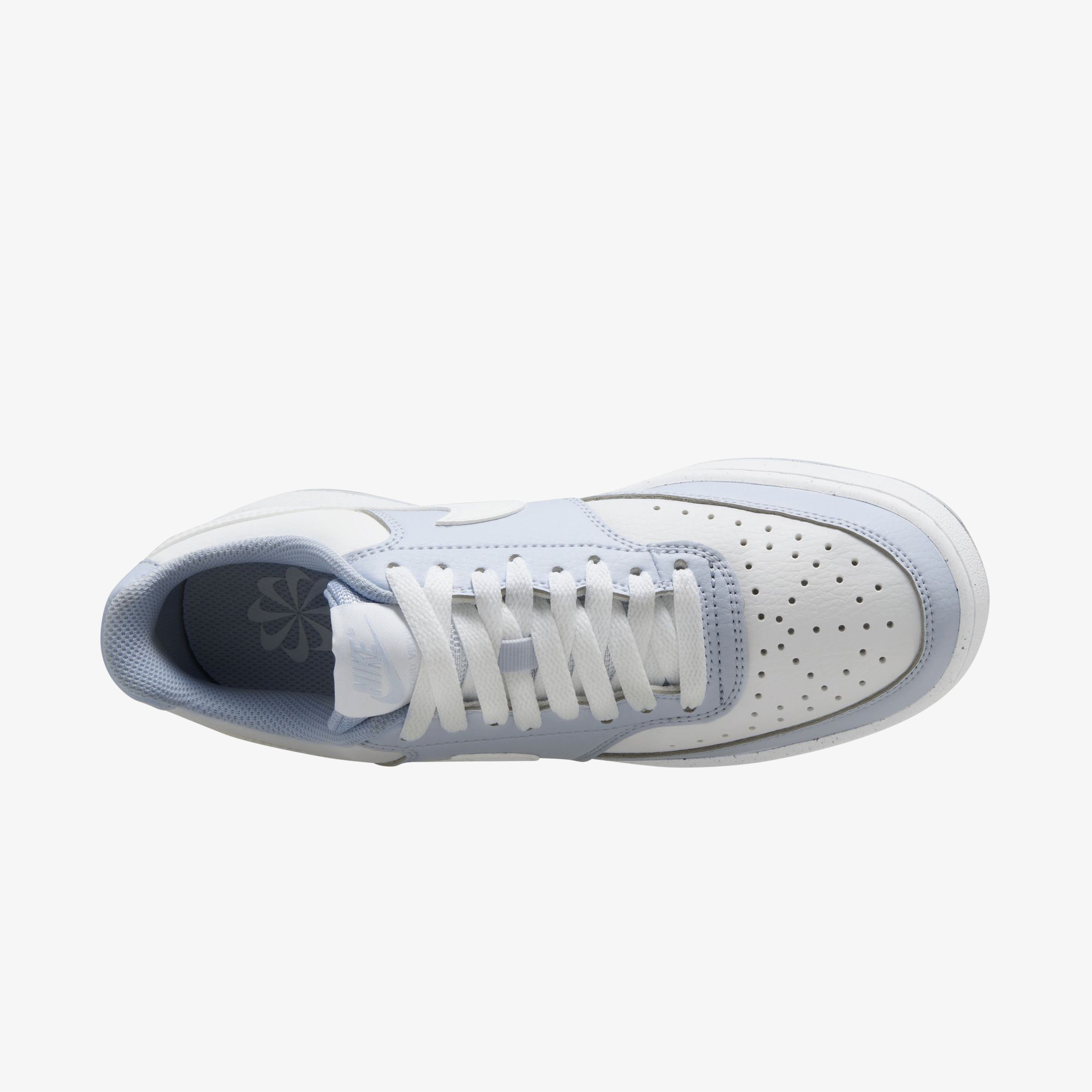 Nike Court Vision Low Kadın Mavi Günlük Sneaker