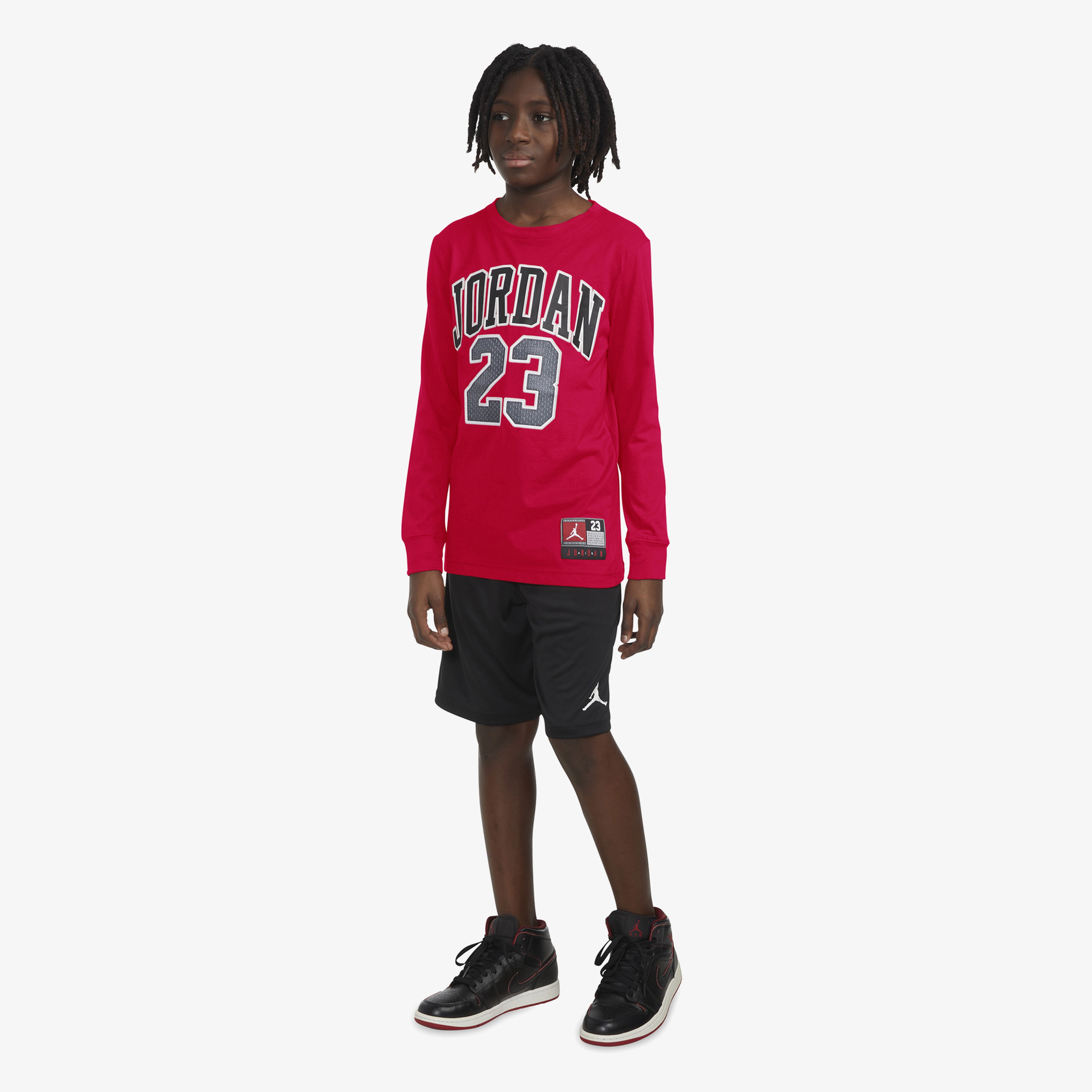 Jordan Çocuk Kırmızı Sweatshirt