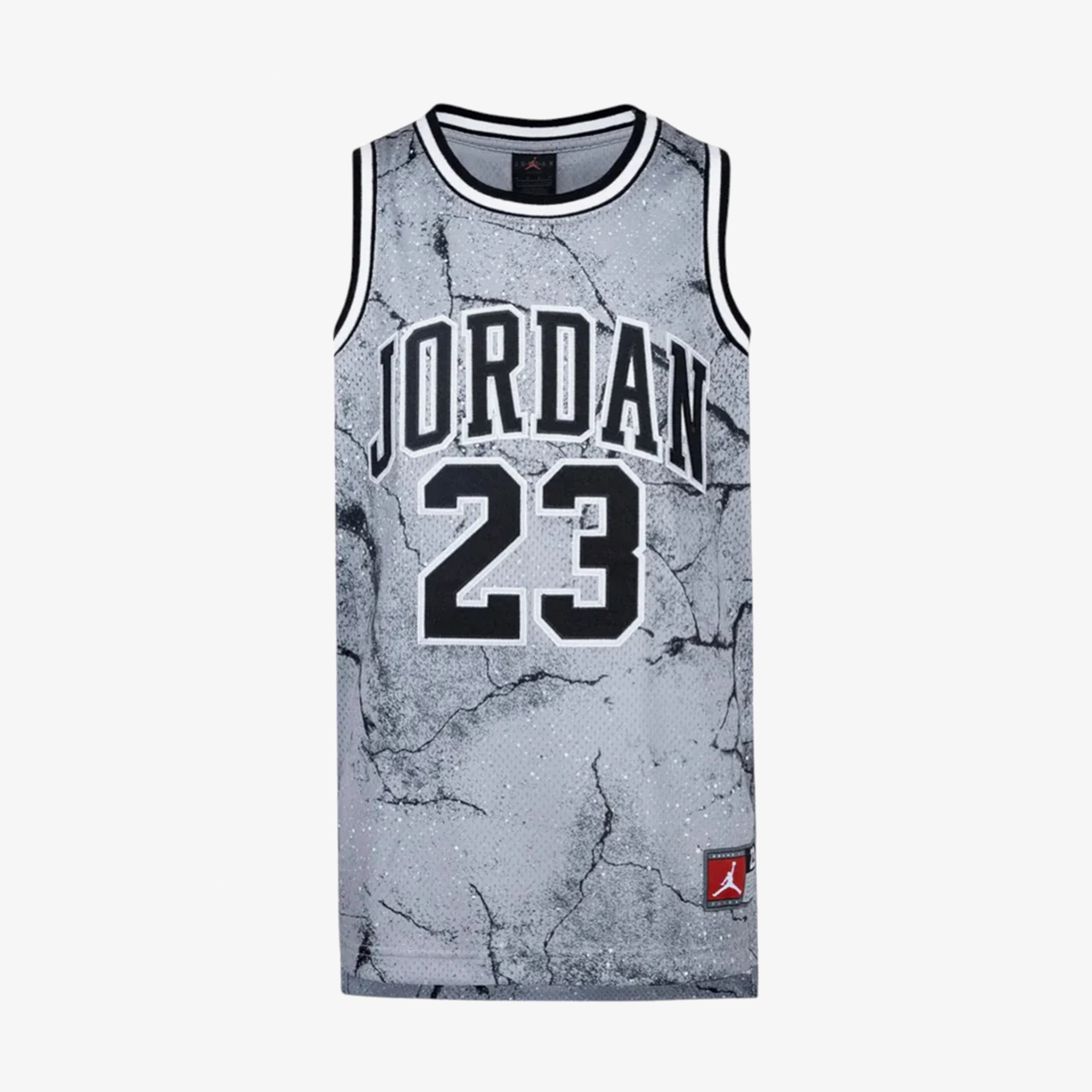 Jordan 23 Printed Çocuk Gri Basketbol Forması