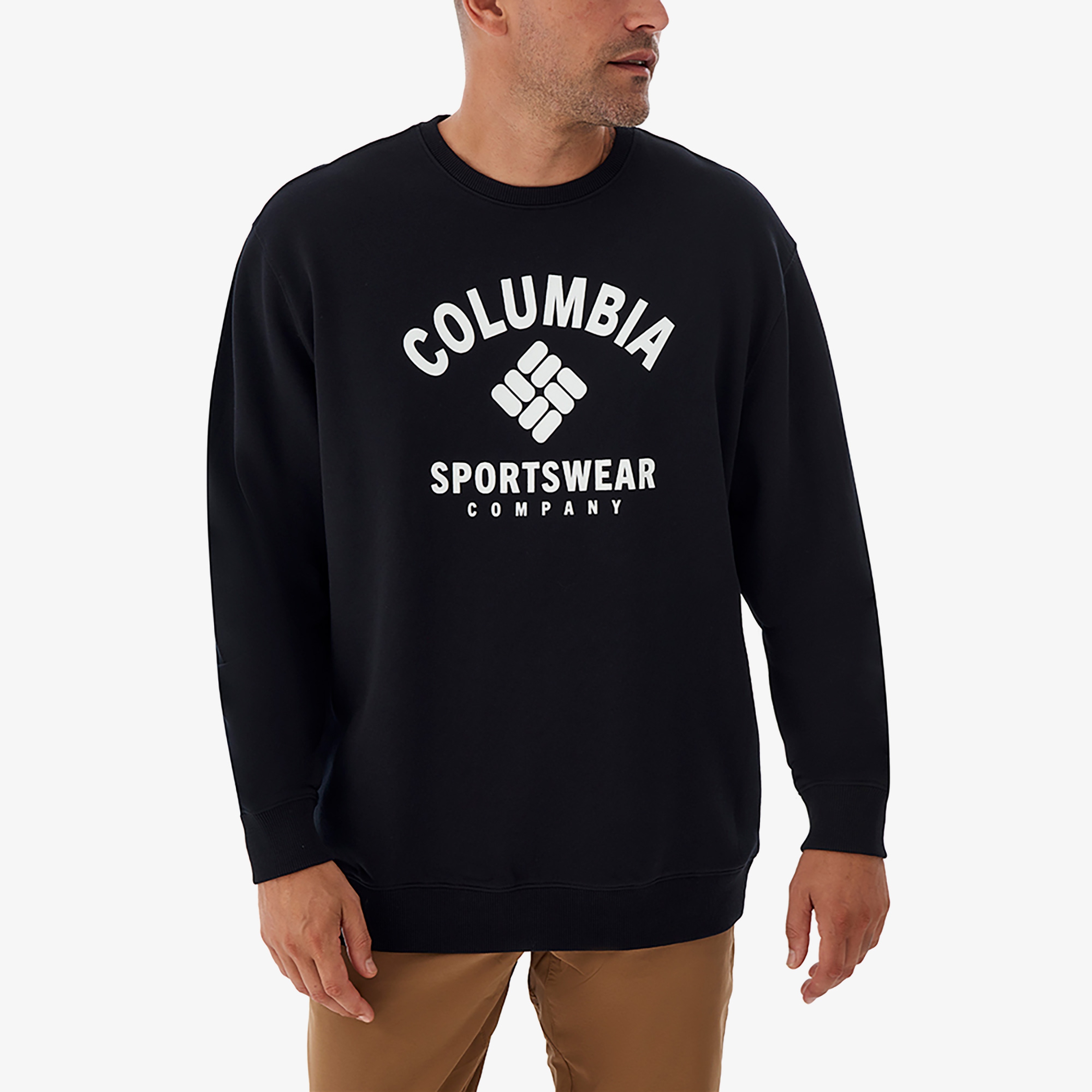 Columbia Athletic Erkek Bej Günlük Sweatshirt