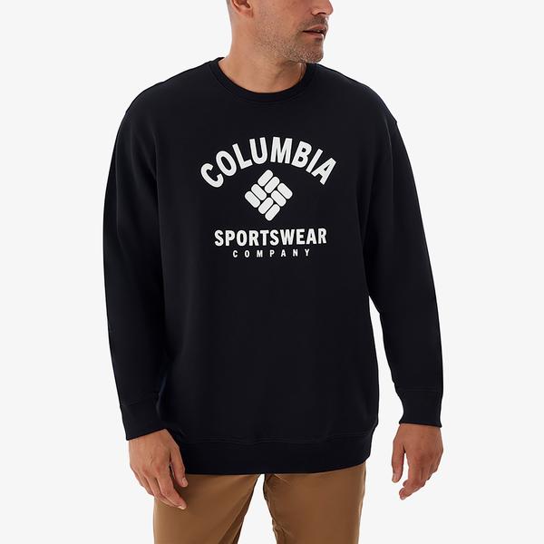 Columbia Athletic Erkek Bej Günlük Sweatshirt