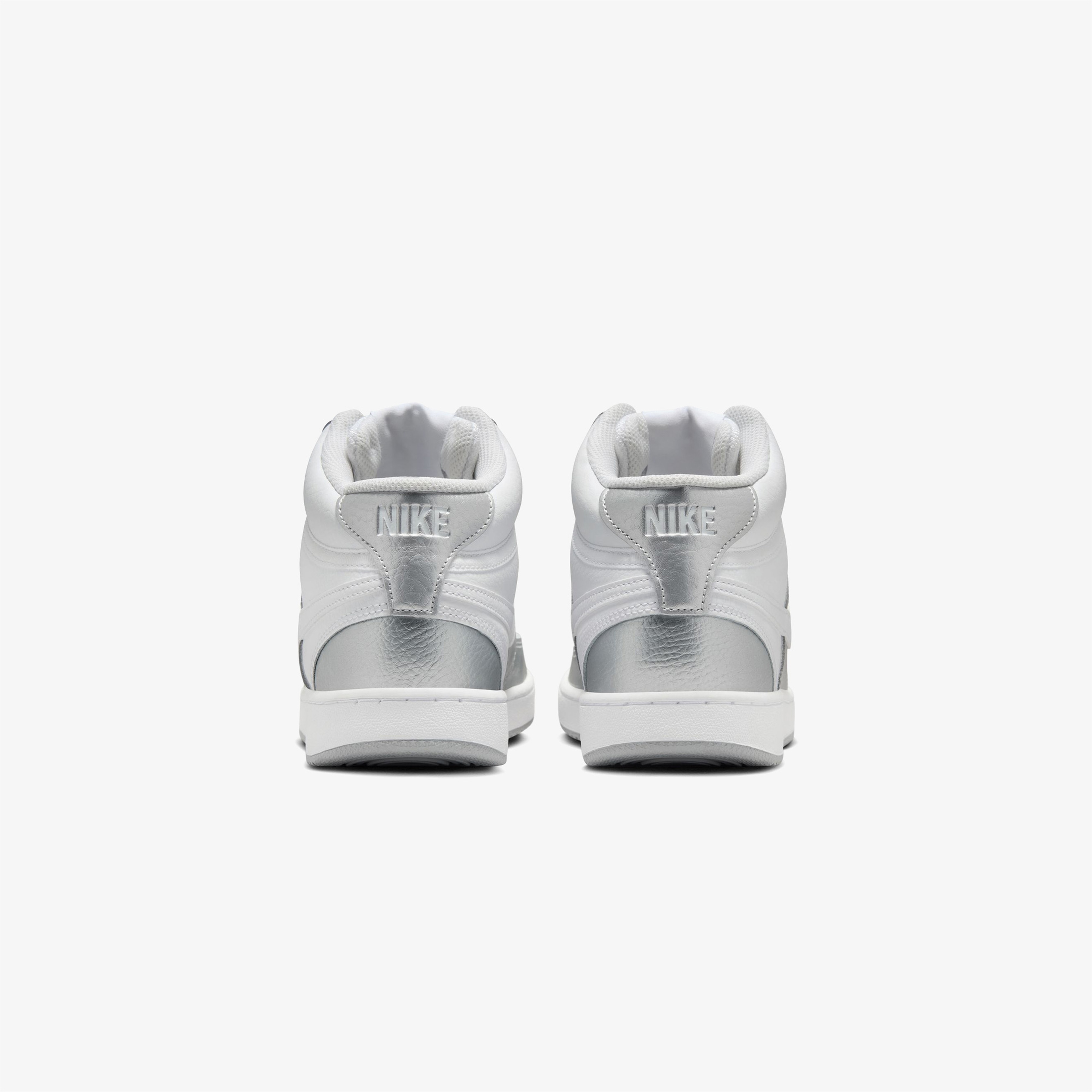 Nike Court Vision Mid Kadın Gri Günlük Sneaker
