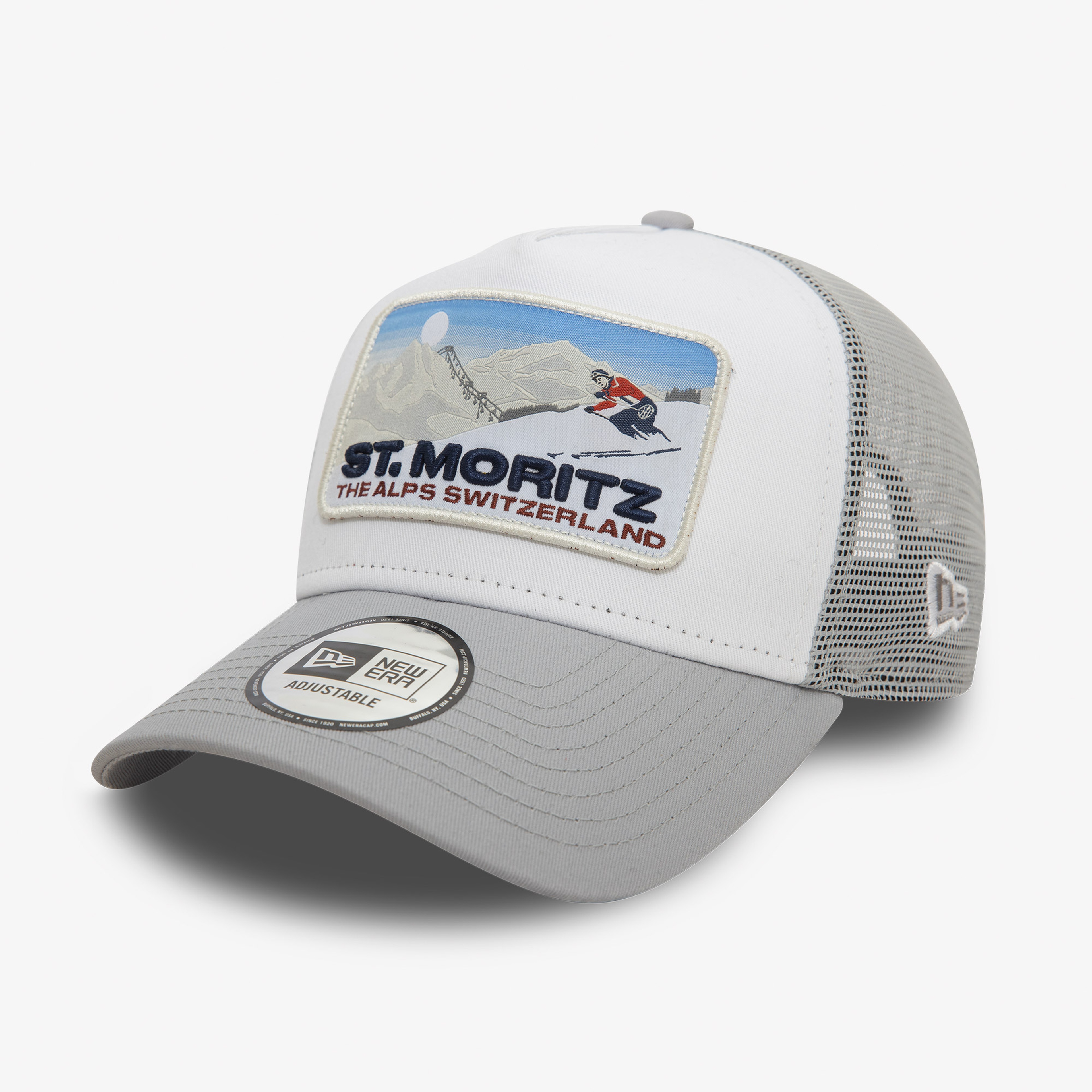 New Era Ski Patch Unisex Gri Şapka
